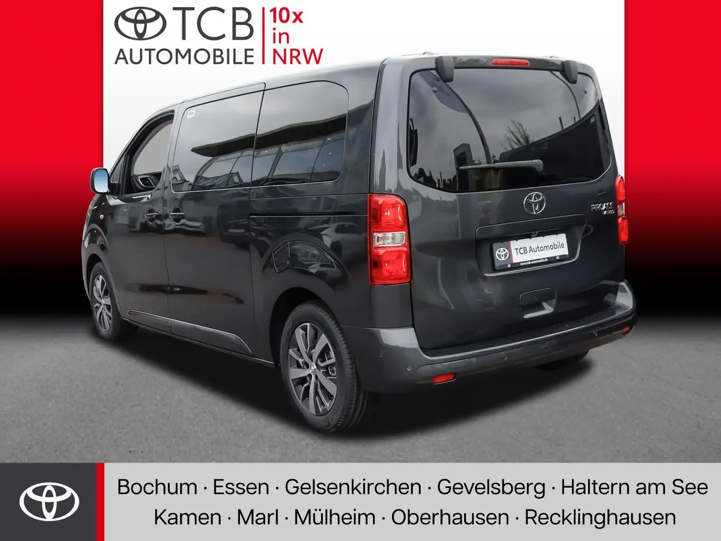Toyota Proace Verso L1 2.0l D TEAM D KLIMA, PDC, KAMERA, NAVI Grijs - 2