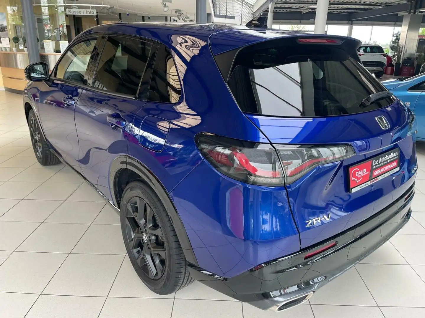 Honda ZR-V ZRV E HEV 2.0IMMD HYBRID SPORT +NAVI+SHZ+PDC Bleu - 2