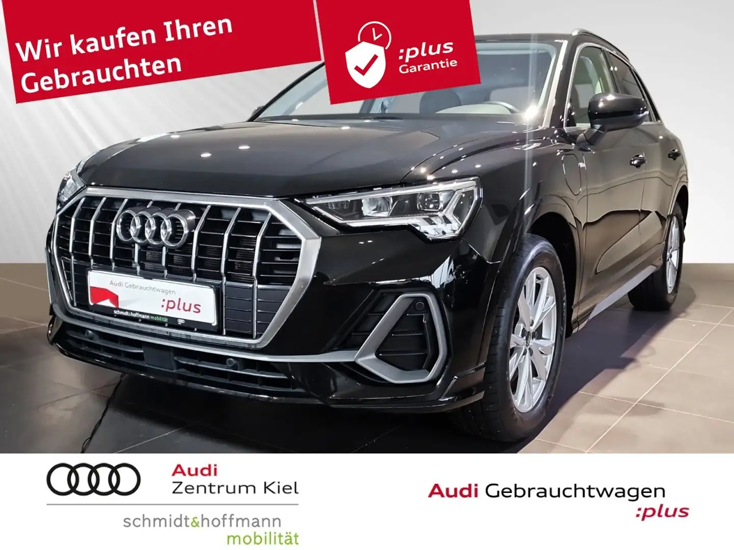 Audi Q3 45 TFSI e S-line S-tronic LED Navi+ ACC Klima Schwarz - 1