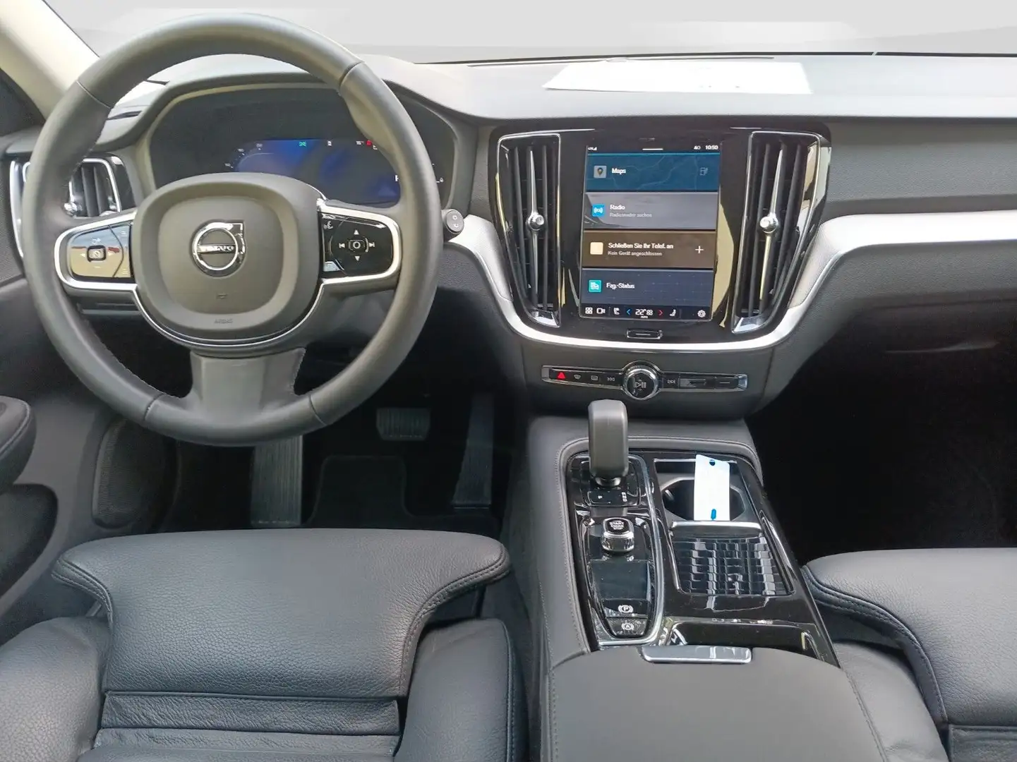 Volvo V60 T6 Plus Dark Recharge Cam/Navi/Standhzg. Nero - 2