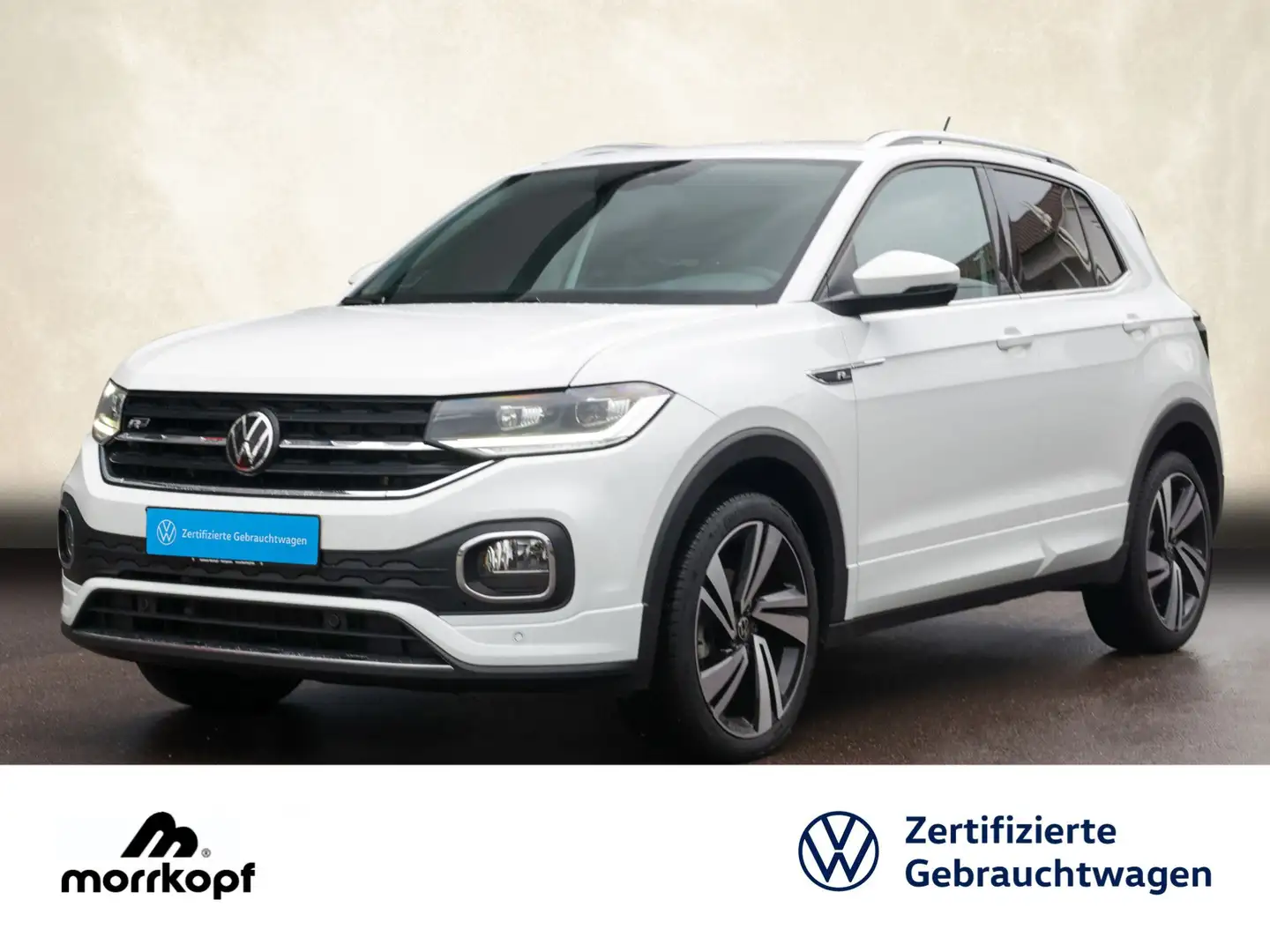 Volkswagen T-Cross 1.5TSI DSG R-LINE +LED+ACC+NAVI+ Bluetooth Bílá - 1