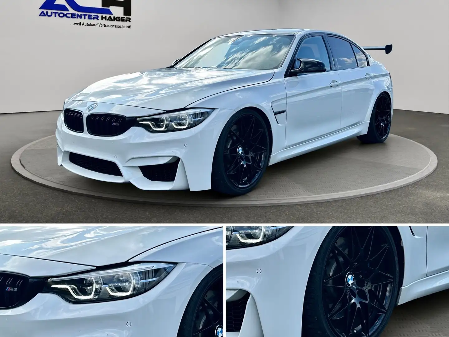 BMW M3 LCI2 DKG Perfomance Carbon H&K Weiß - 2