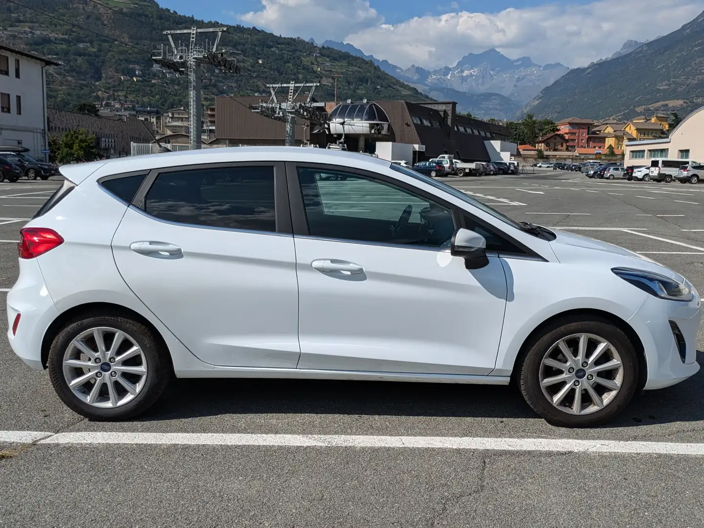 Ford Fiesta Fiesta VII 2017 5p 5p 1.1 Titanium 85cv Bianco - 2