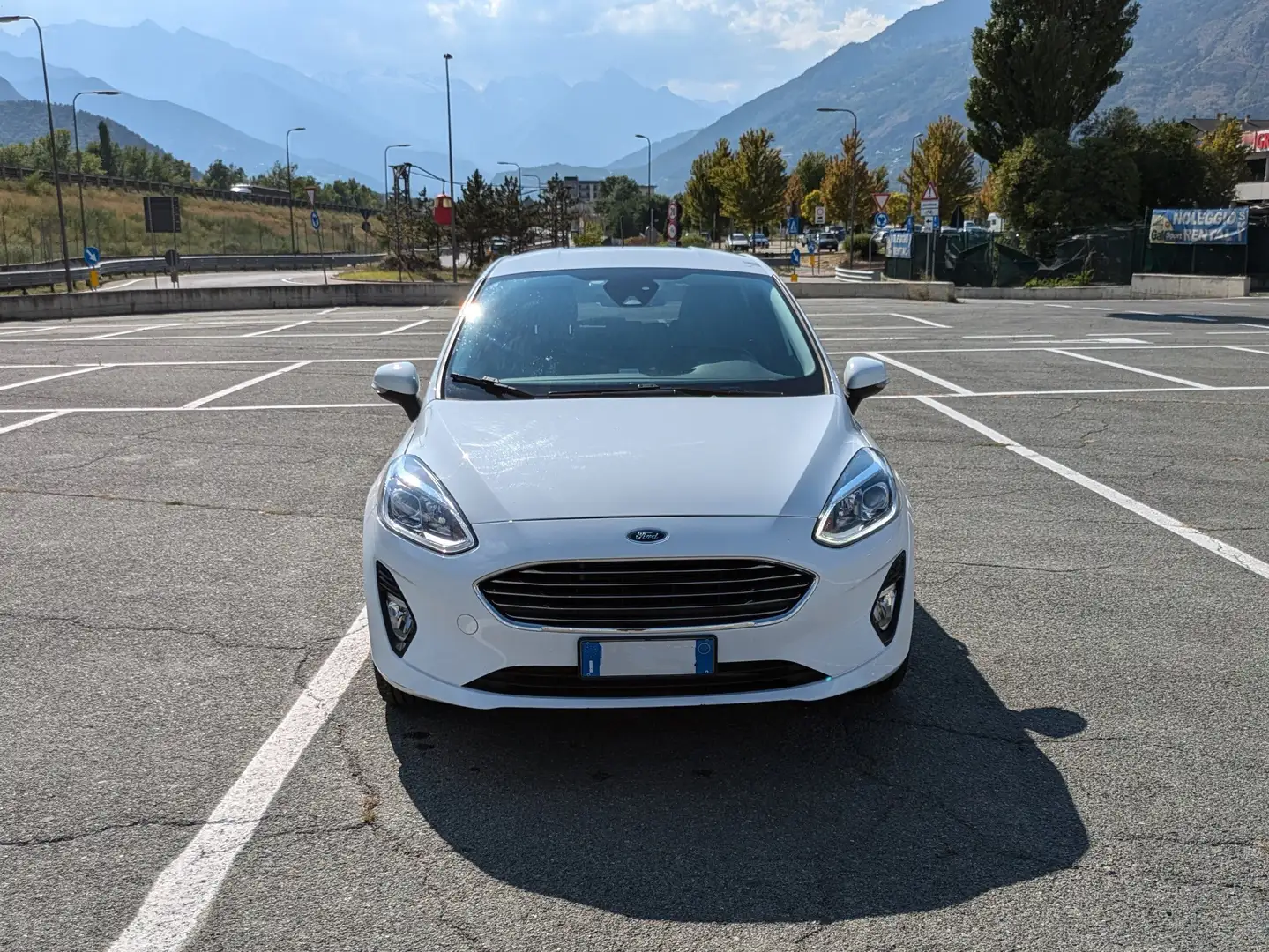Ford Fiesta Fiesta VII 2017 5p 5p 1.1 Titanium 85cv Bianco - 1