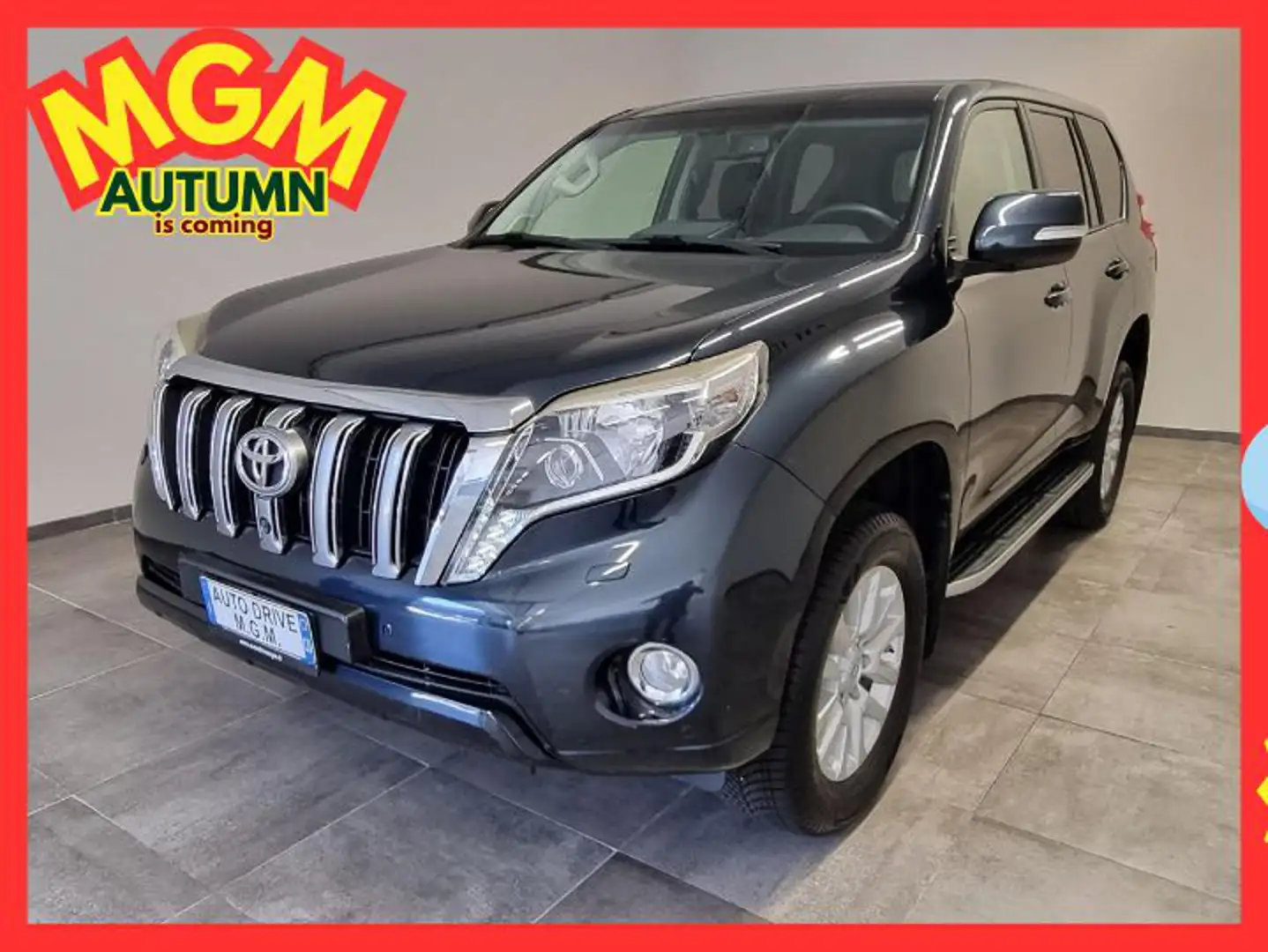 Toyota Land Cruiser 3.0 D4-D A/T 5 porte Style IVA ESPOSTA Blau - 1