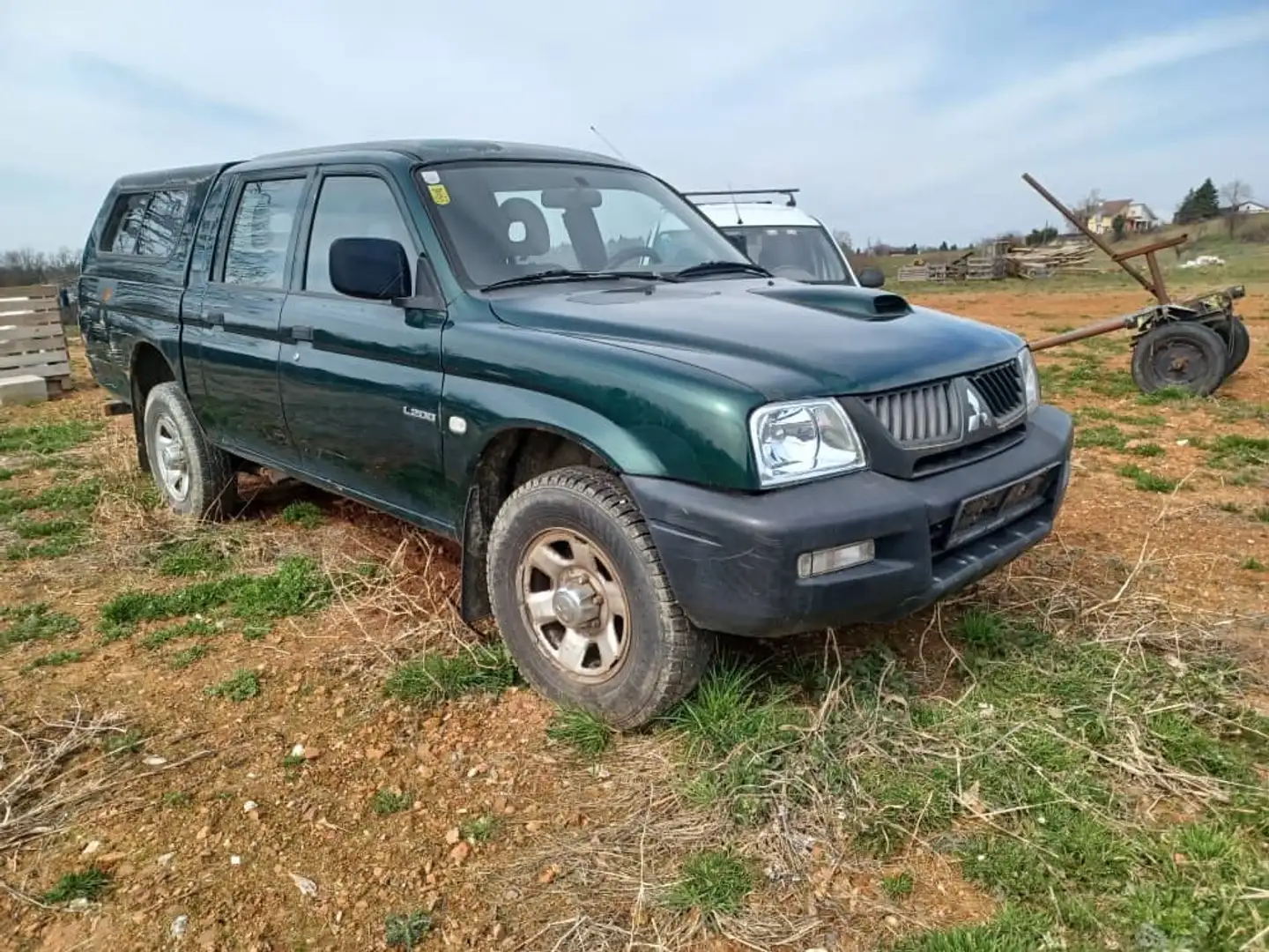 Mitsubishi L200 2.5 TDI Pickup Lkw euro 4 Grün - 1