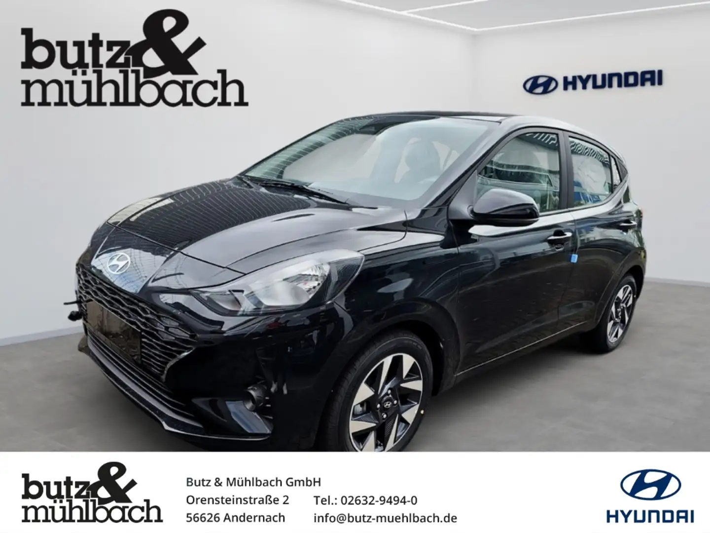 Hyundai i10 Trend 1.2 EU6e Černá - 1