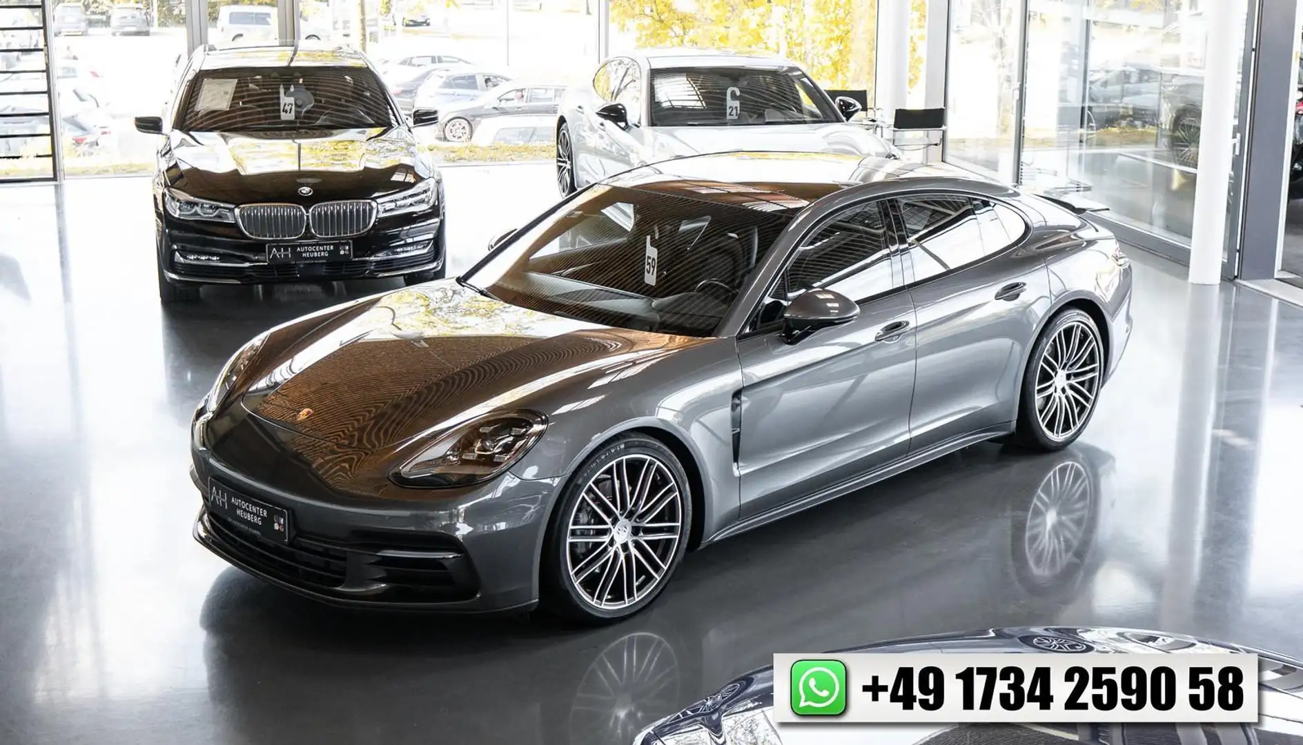 Porsche Panamera 4*PANO*LUFT*TOT*SPUR*BOSE*KAM*SOFTCLOSE Grau - 1
