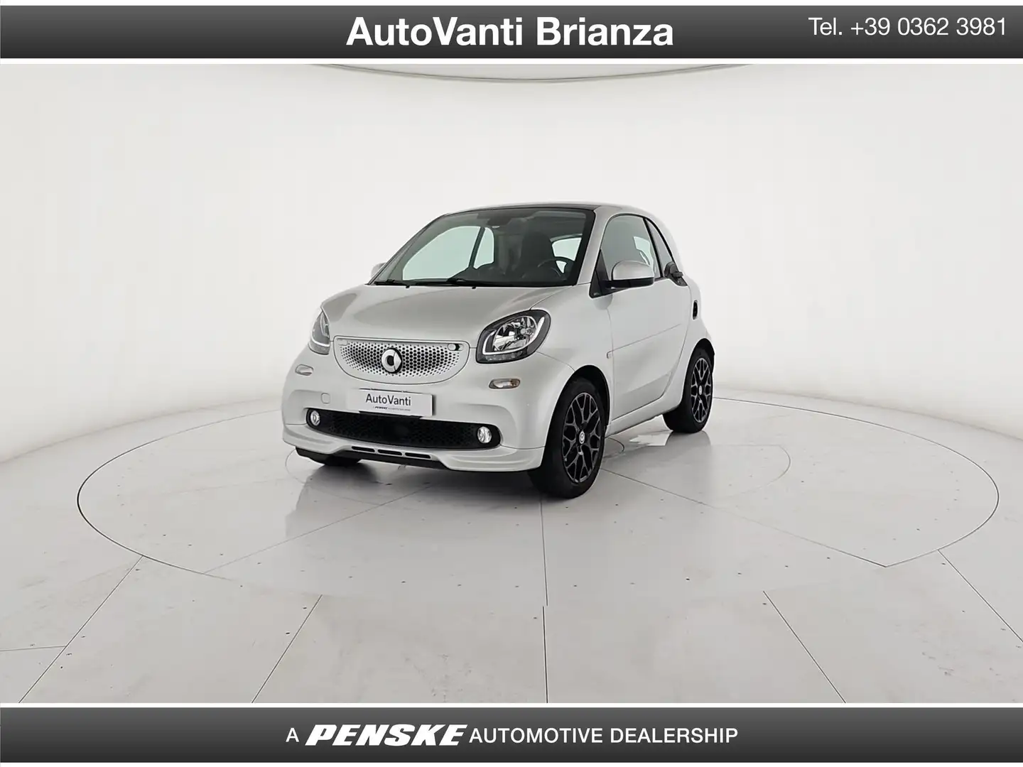 smart forTwo fortwo 0.9 twinamic Passion siva - 1