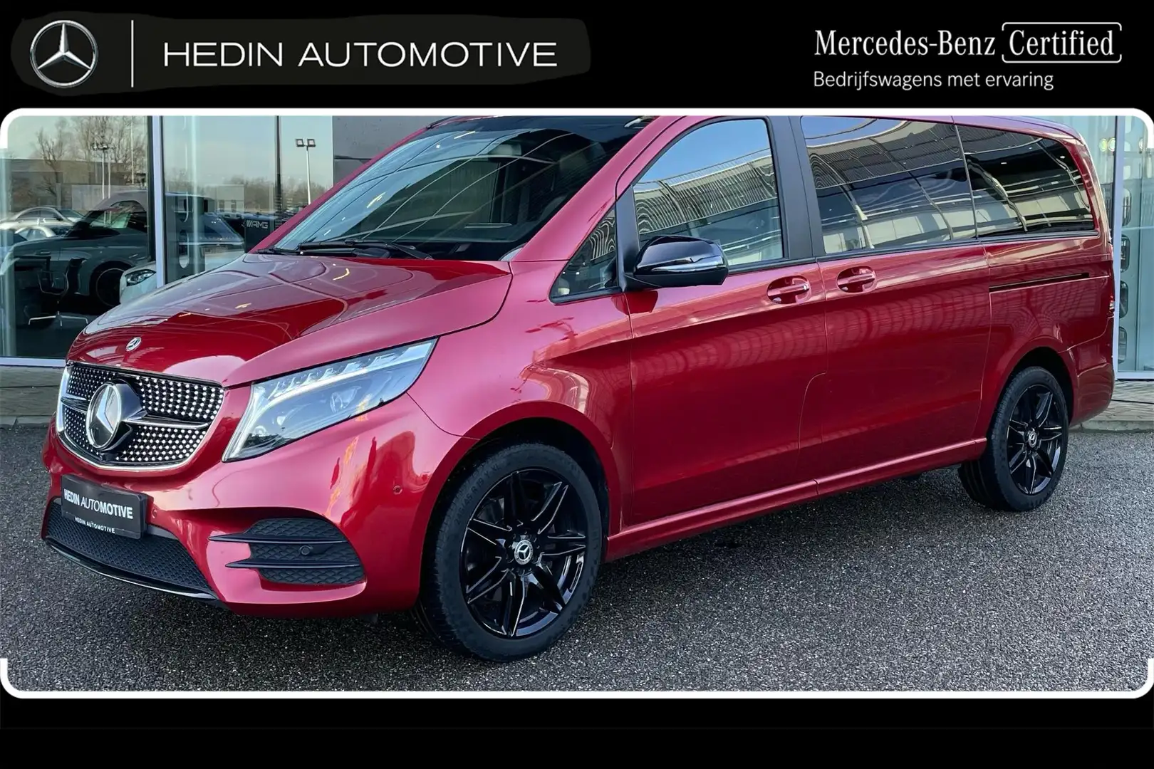 Mercedes-Benz V 300 V 300d Automaat 4MATIC Dubbel Cabine Avantgarde | Rood - 1