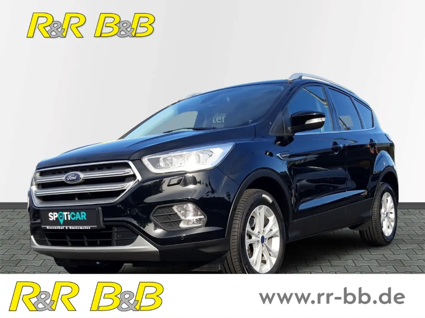 Ford Kuga Titanium 1.5 EcoBoost NAVI+SHZ+CARPLAY+USB+KLIMA+P Noir - 1