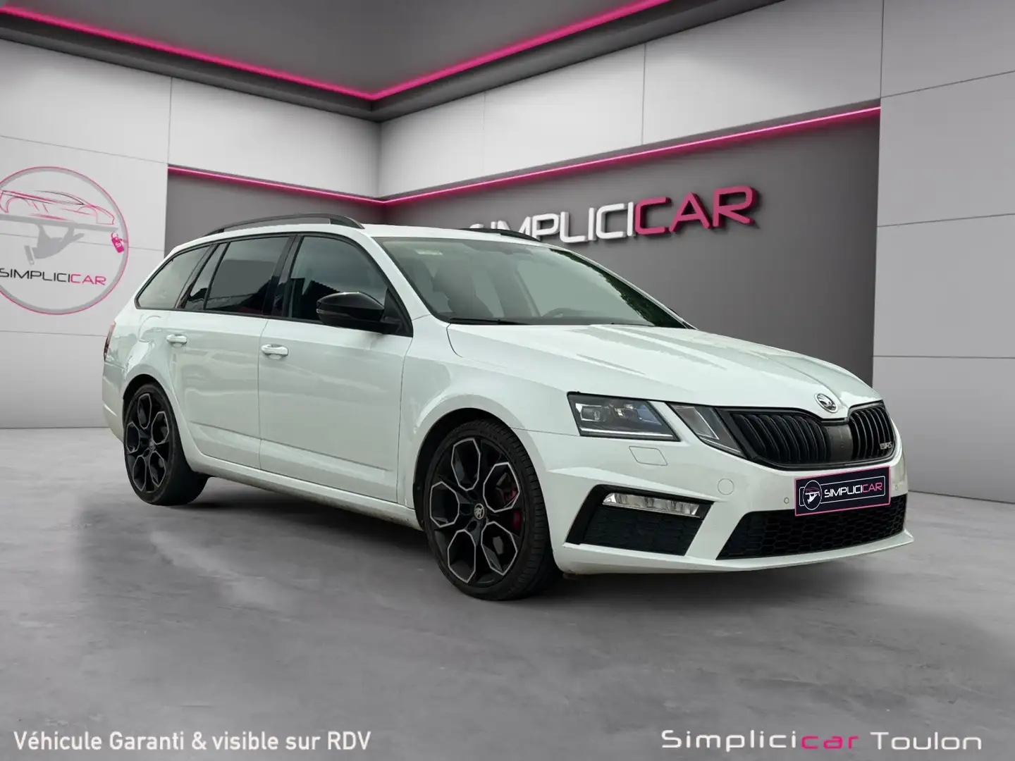 Skoda Octavia RS Blanc - 1