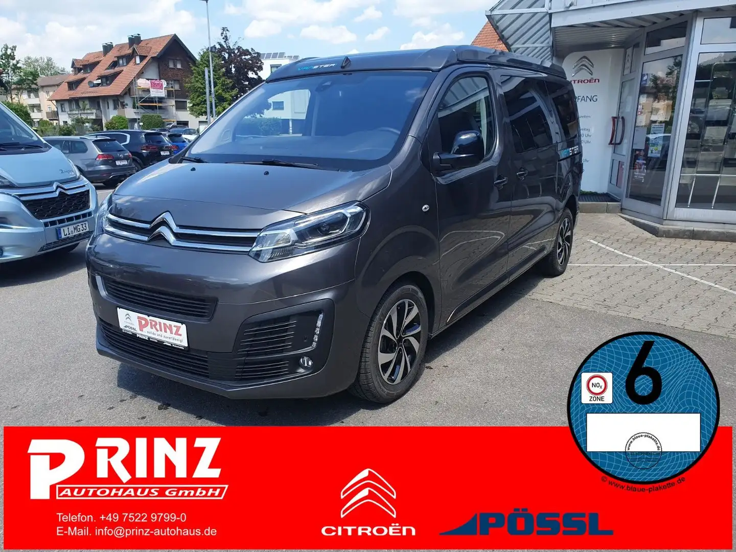 Pössl Vanster 145 PS Drive Xenon AHK E-Paket Grip Stan Grigio - 1
