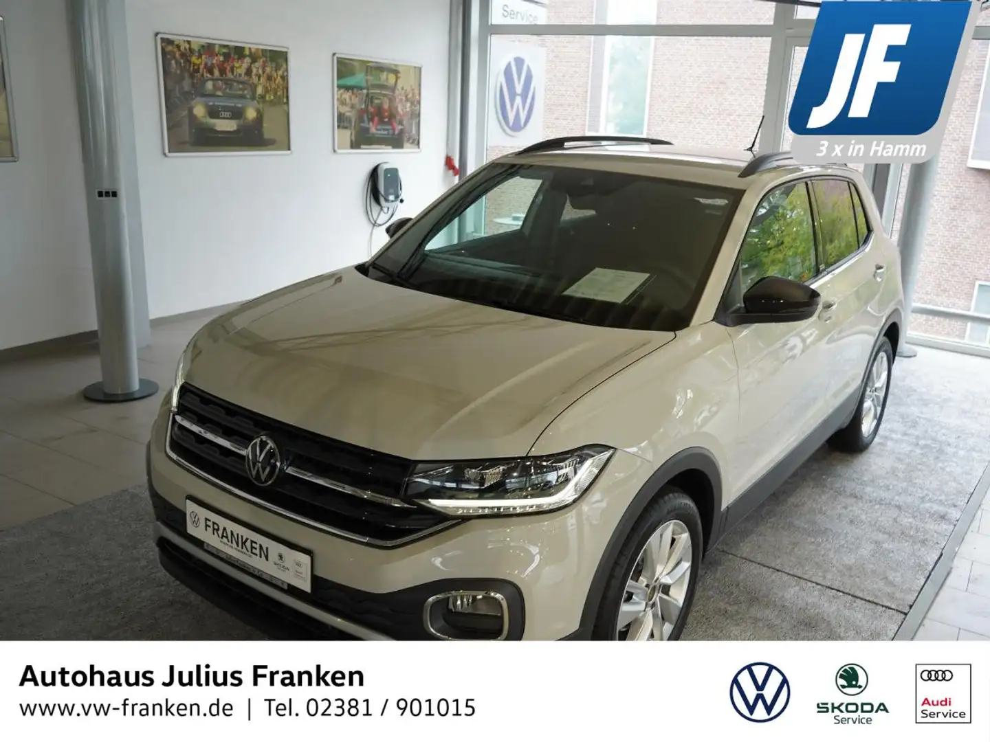Volkswagen T-Cross MOVE KAMERA IQ Matix SITZH LM ACC Navi Grau - 1