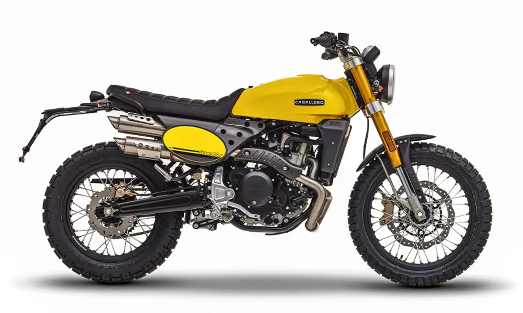 Fantic Caballero 500 Scrambler MJ2024 plava - 2