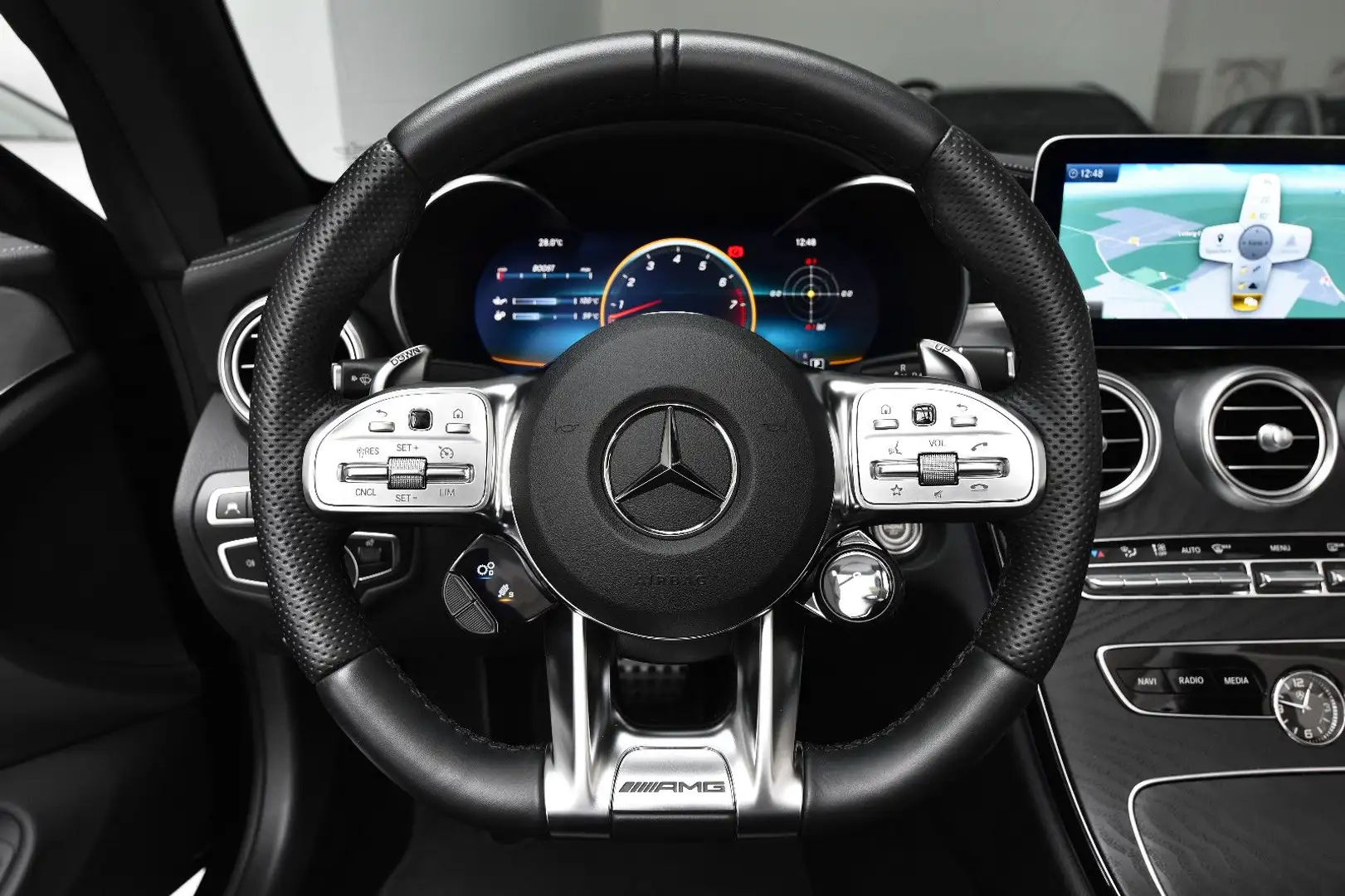 Mercedes-Benz C 43 AMG 4M *Traumfarbkombi* 1 Hand* Unfallfrei* Modrá - 2