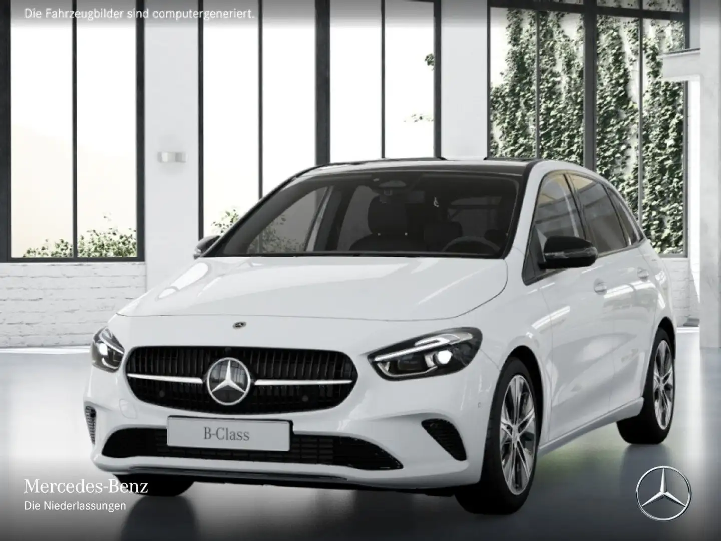Mercedes-Benz B 200 PROGRESSIVE+NIGHT+PANO+AHK+MULTIBEAM+KAMERA Fehér - 2
