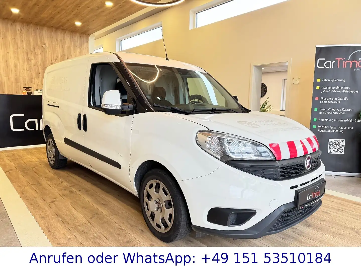 Fiat Doblo Doblò SX Kasten/AHK/ZÜV NEU/1.Hand Weiß - 2