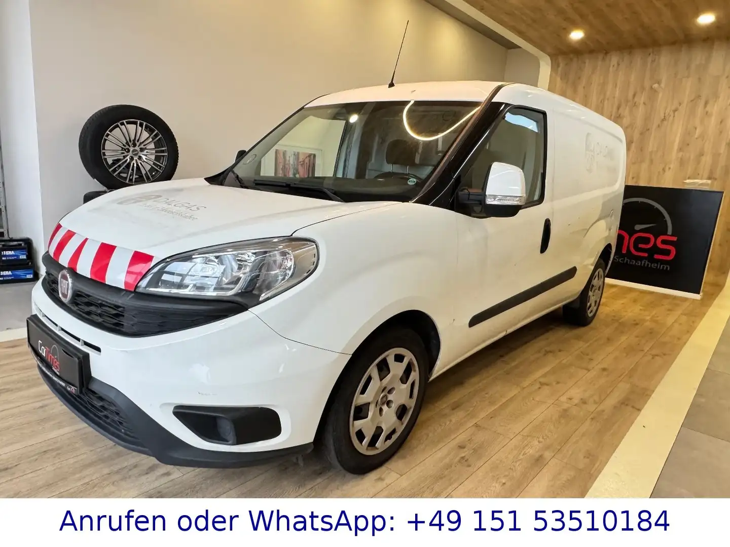 Fiat Doblo Doblò SX Kasten/AHK/ZÜV NEU/1.Hand Weiß - 1