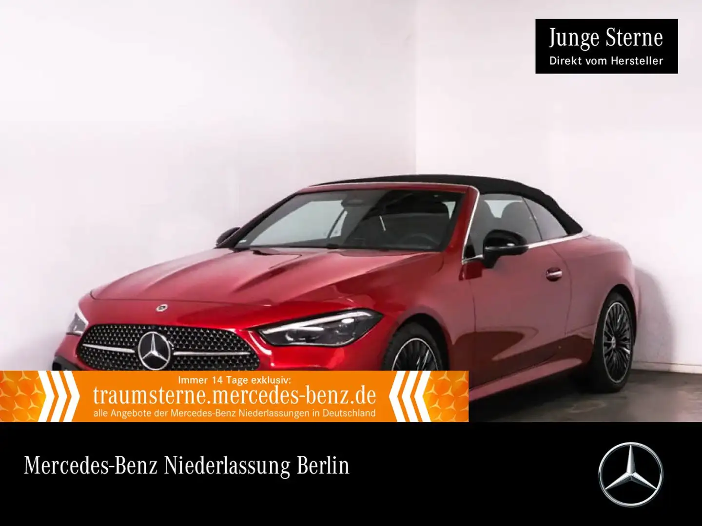 Mercedes-Benz CLE 200 AMG+NIGHT+360+LED+TOTW+KEYLESS+9G Rouge - 1