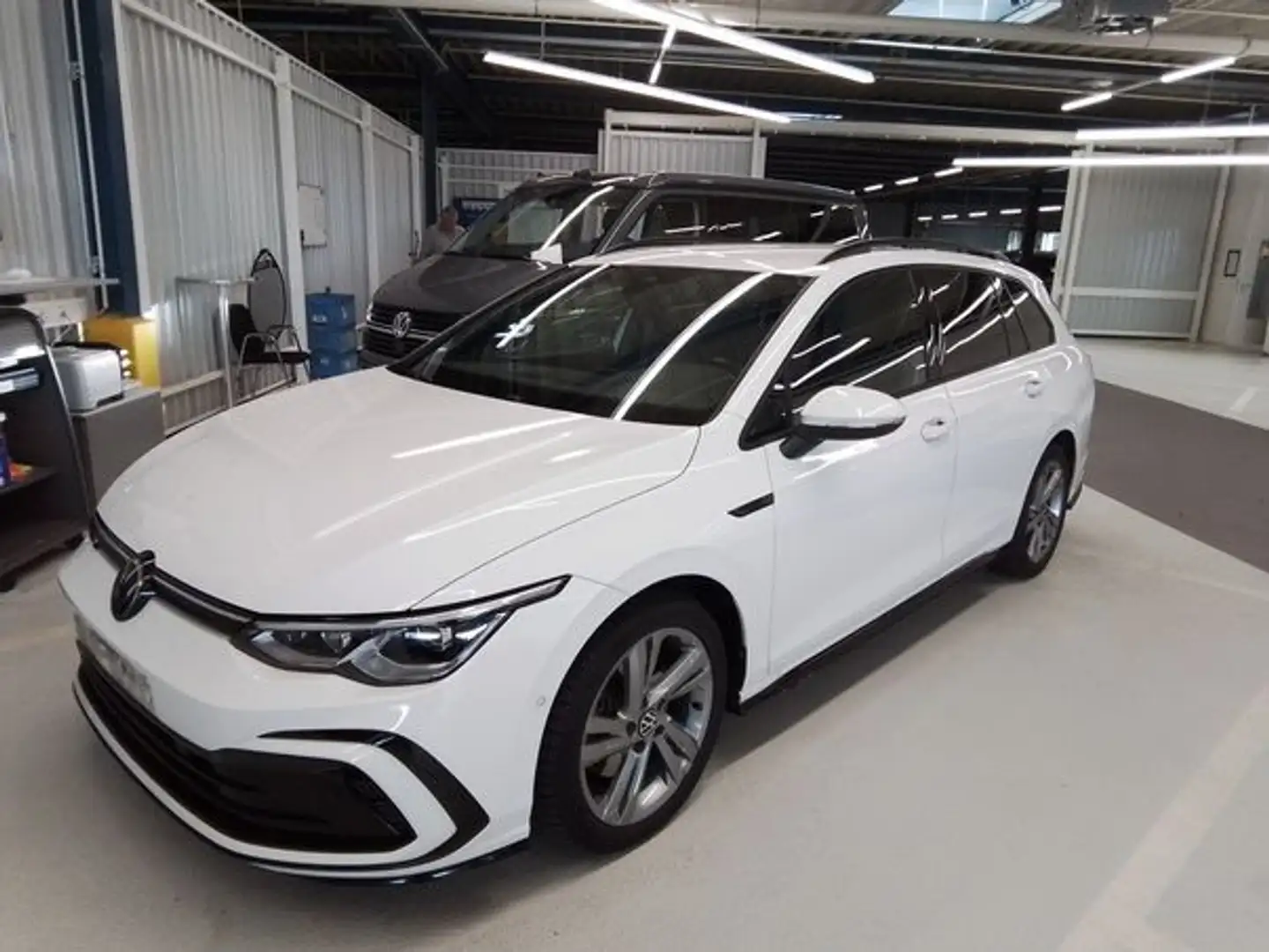 Volkswagen Golf Variant 2.0 TSI DSG R-LINE STHZG LED+ KAMER Weiß - 2
