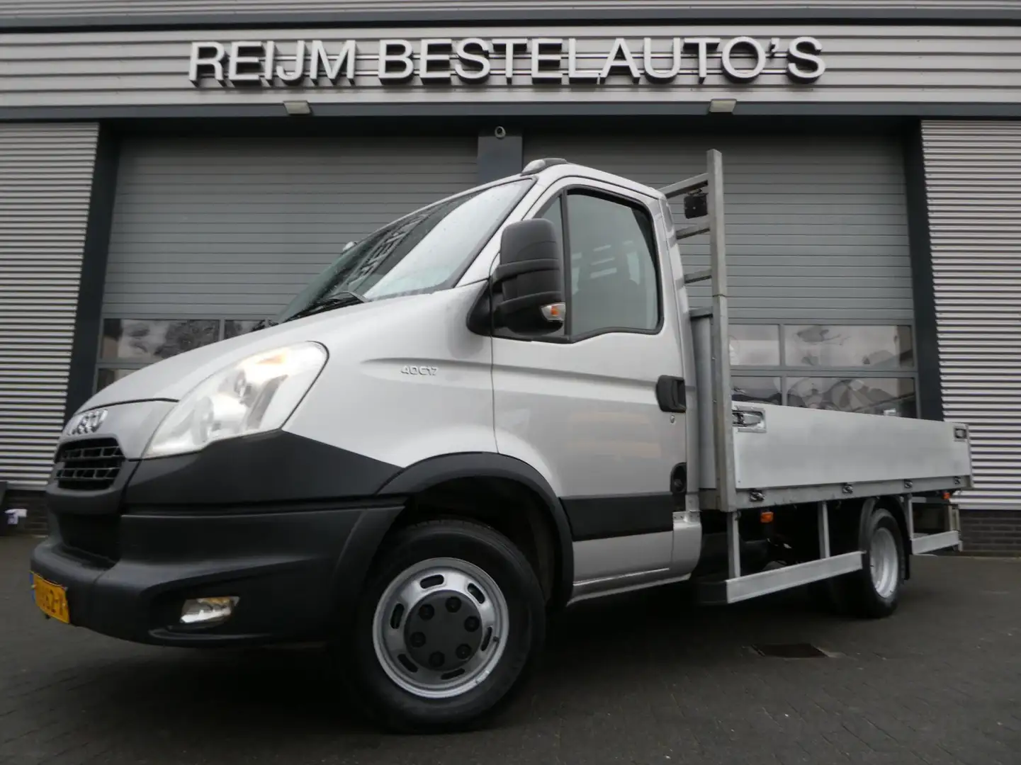 Iveco Daily 40C17 3.0, Euro 5, Pritsche Open Laadbak, Pick Up. Szürke - 1