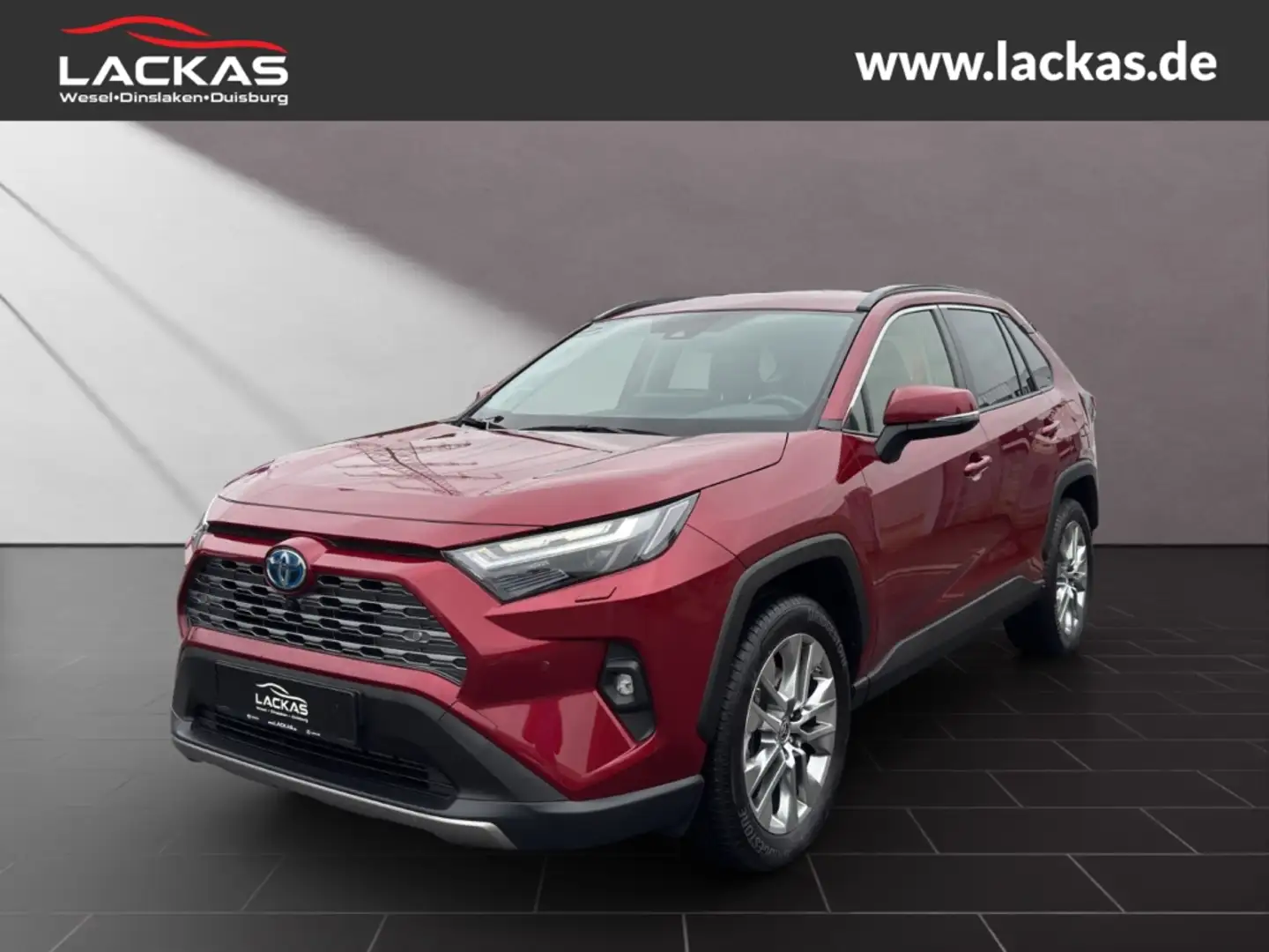 Toyota RAV 4 Hybrid 4x2 Lounge 2.5*360°KAM.*SITZKÜHL.*15J.GARAN Rot - 1