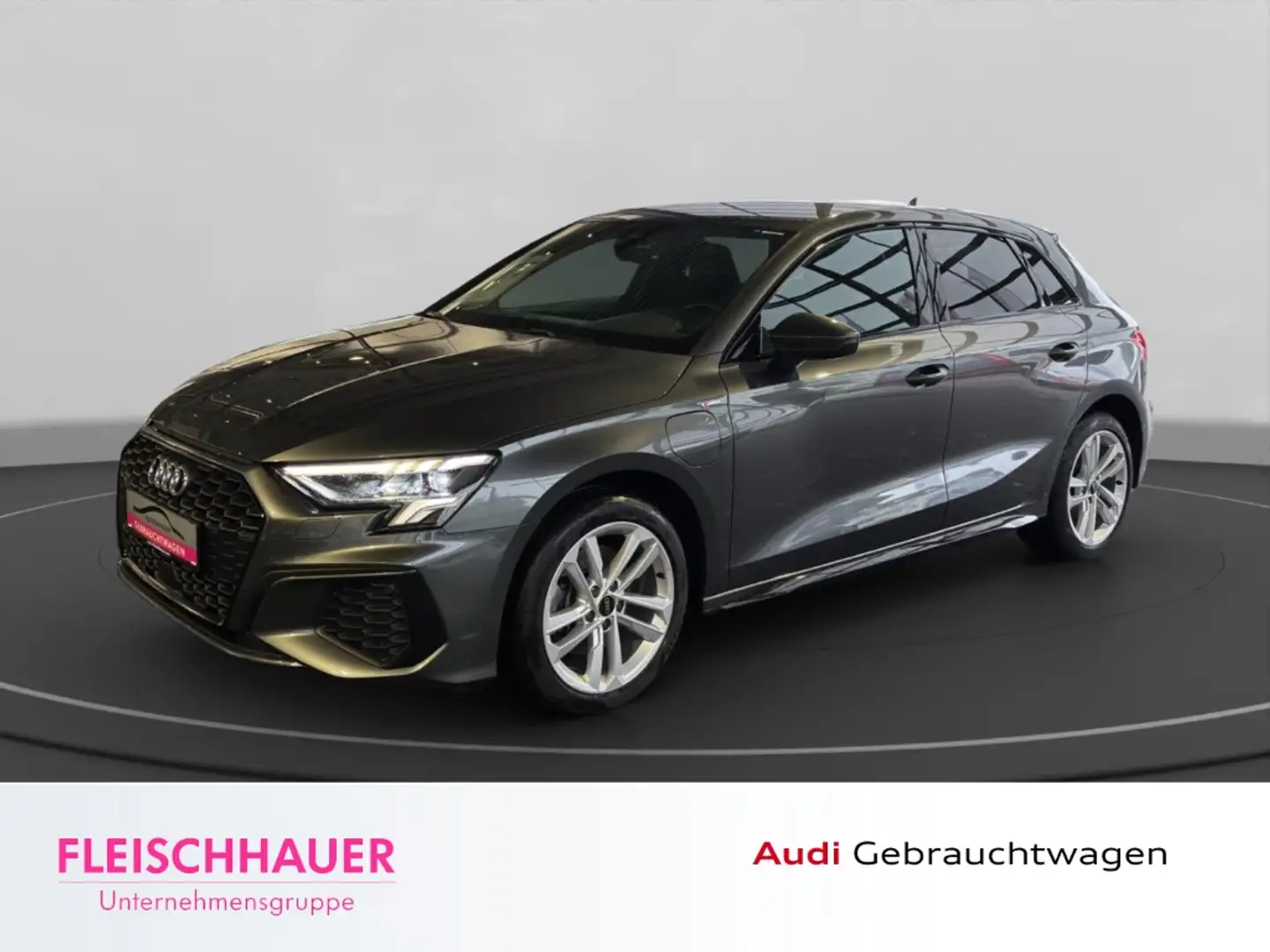 Audi A3 Sportback 40 TFSI e S line DSG+LED+KAMERA Grau - 1