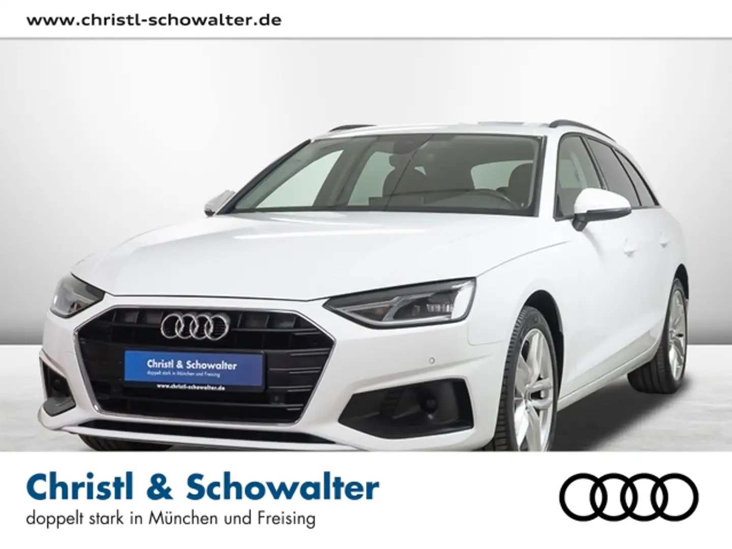 Audi A4 Avant 35 TDI S-Tronic LED NAVI KLIMA Blanc - 1
