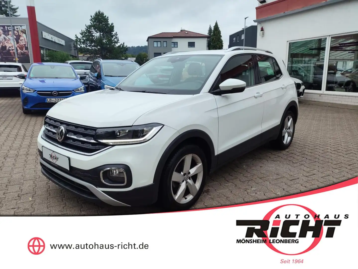 Volkswagen T-Cross 1.0 TSI Style Navi LED Totwinkel SHZ PDC Білий - 1