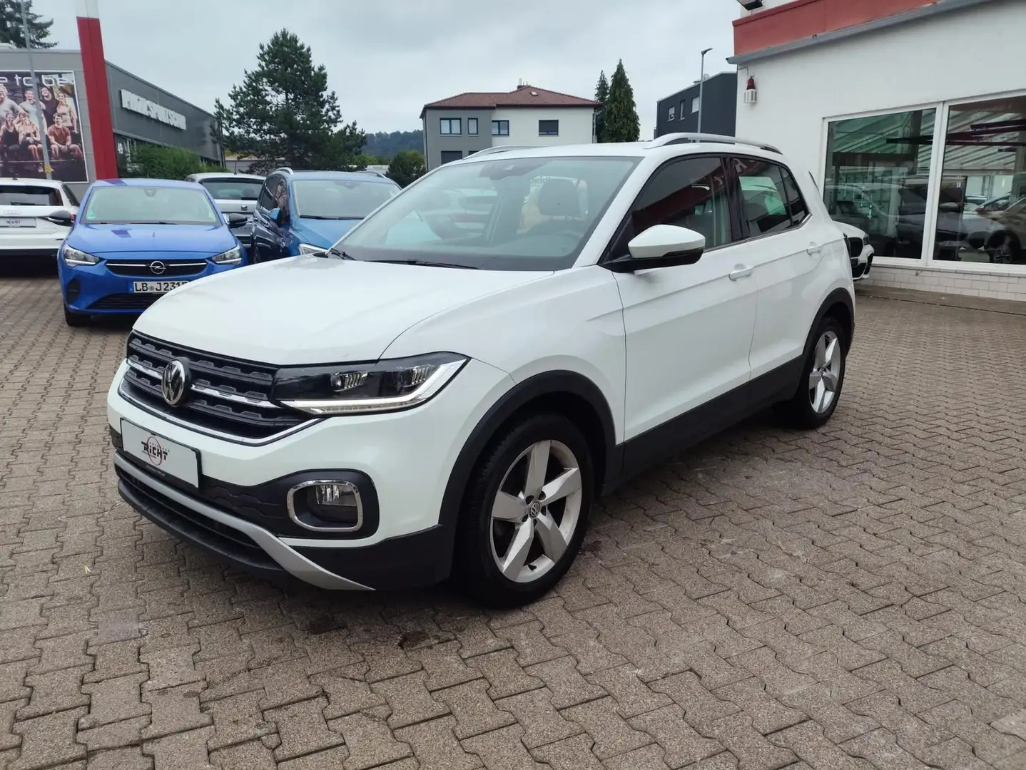 Volkswagen T-Cross 1.0 TSI Style Navi LED Totwinkel SHZ PDC Білий - 2