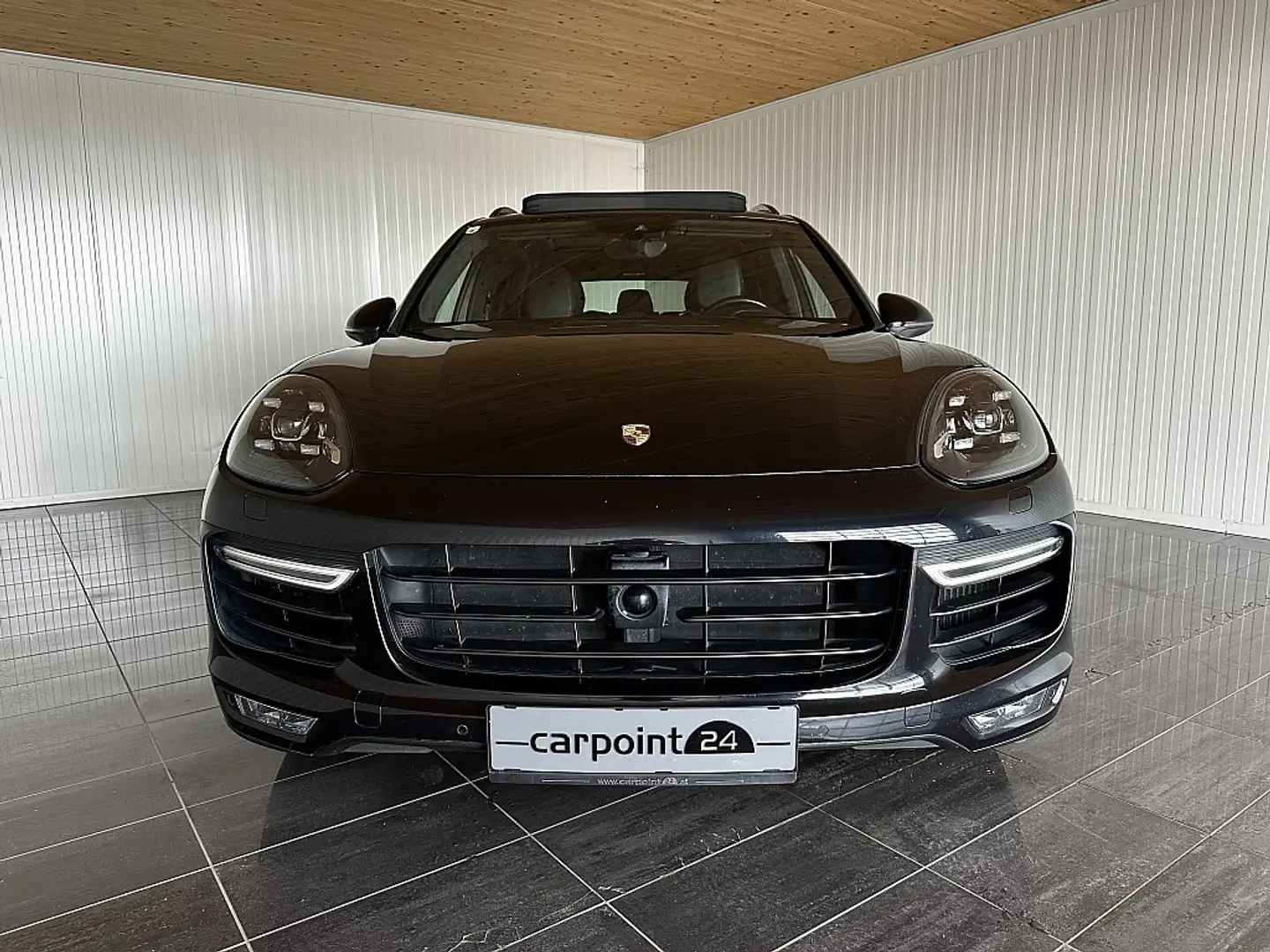Porsche Cayenne II Turbo VOLLAUSSTATTUNG/CHRONO/SPORTABGAS/GARA... Noir - 2