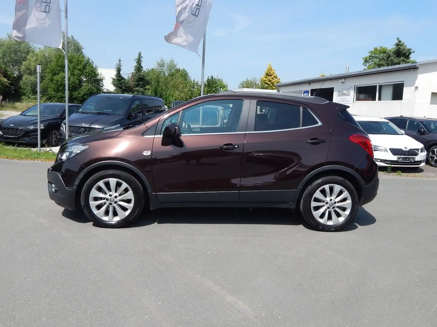 Opel Mokka 1.4 Innovation 1.Hand~NAVI~SHZ~PDC~XENON Коричневый - 2