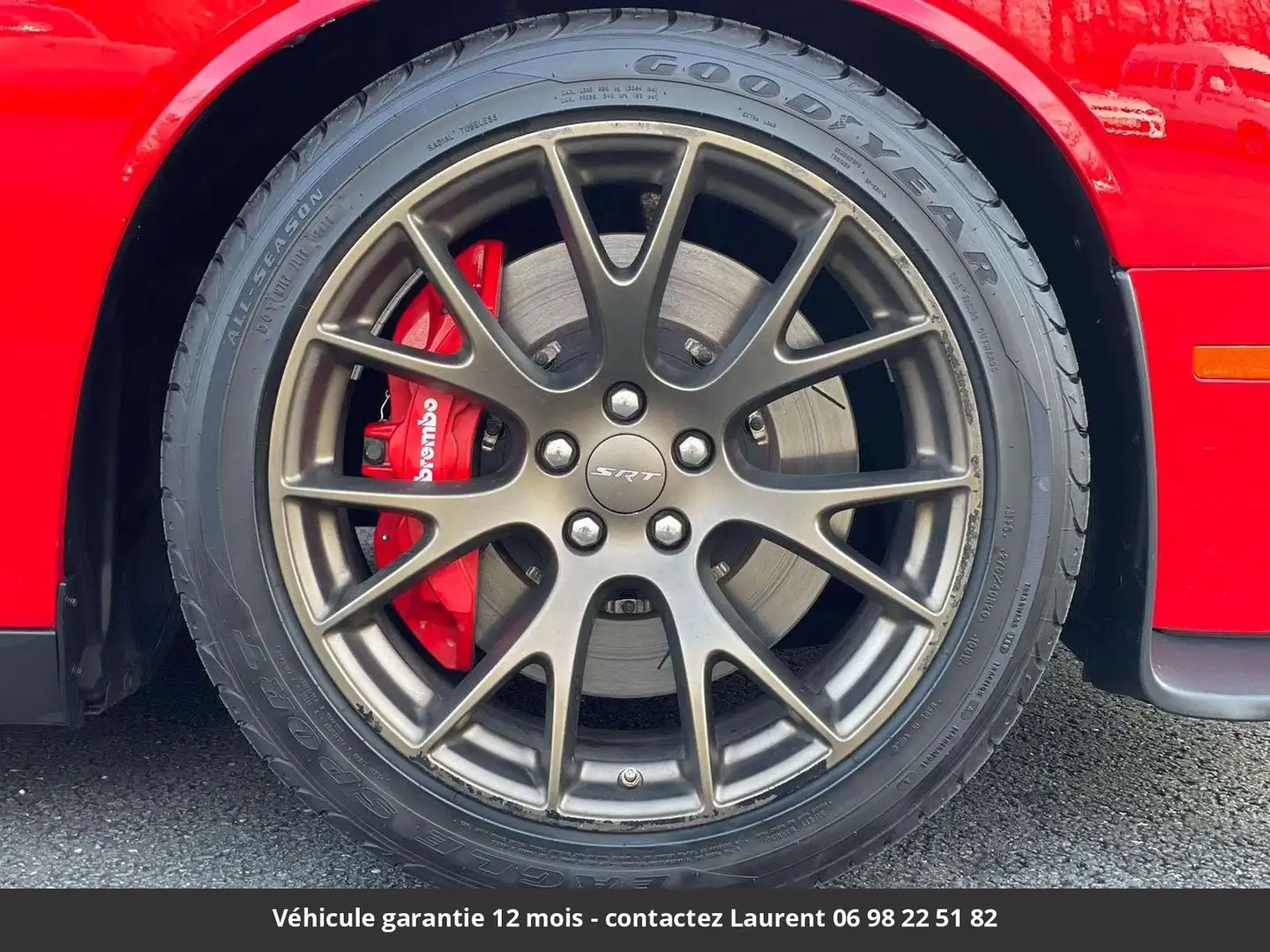 Dodge Challenger Hellcat 717 hp 6.2L V8 Tout compris hors homologation 4500e Rouge - 2
