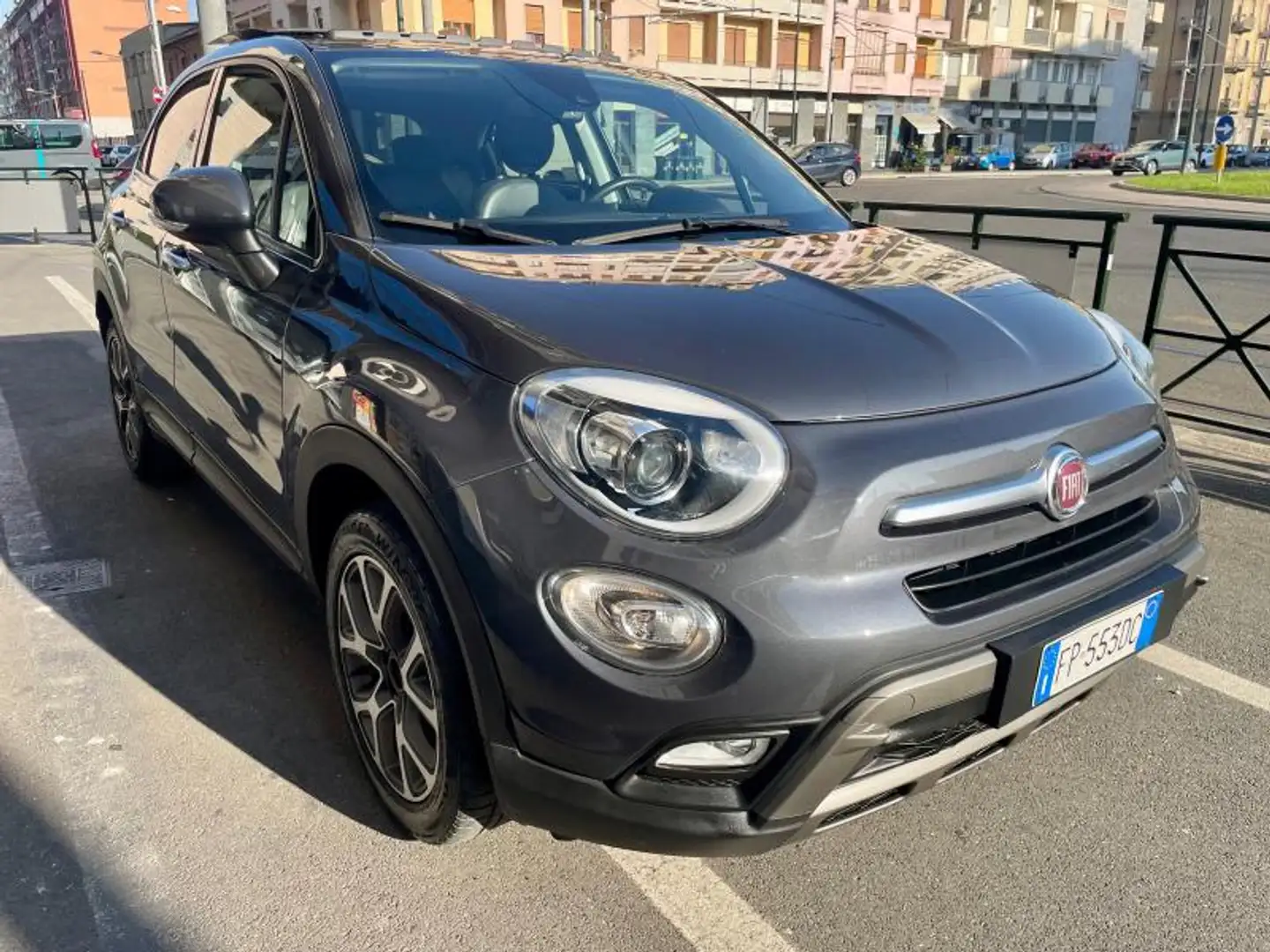 Fiat 500X 1.6 mjt S-Design Cross 4x2 120cv my18 Grijs - 1