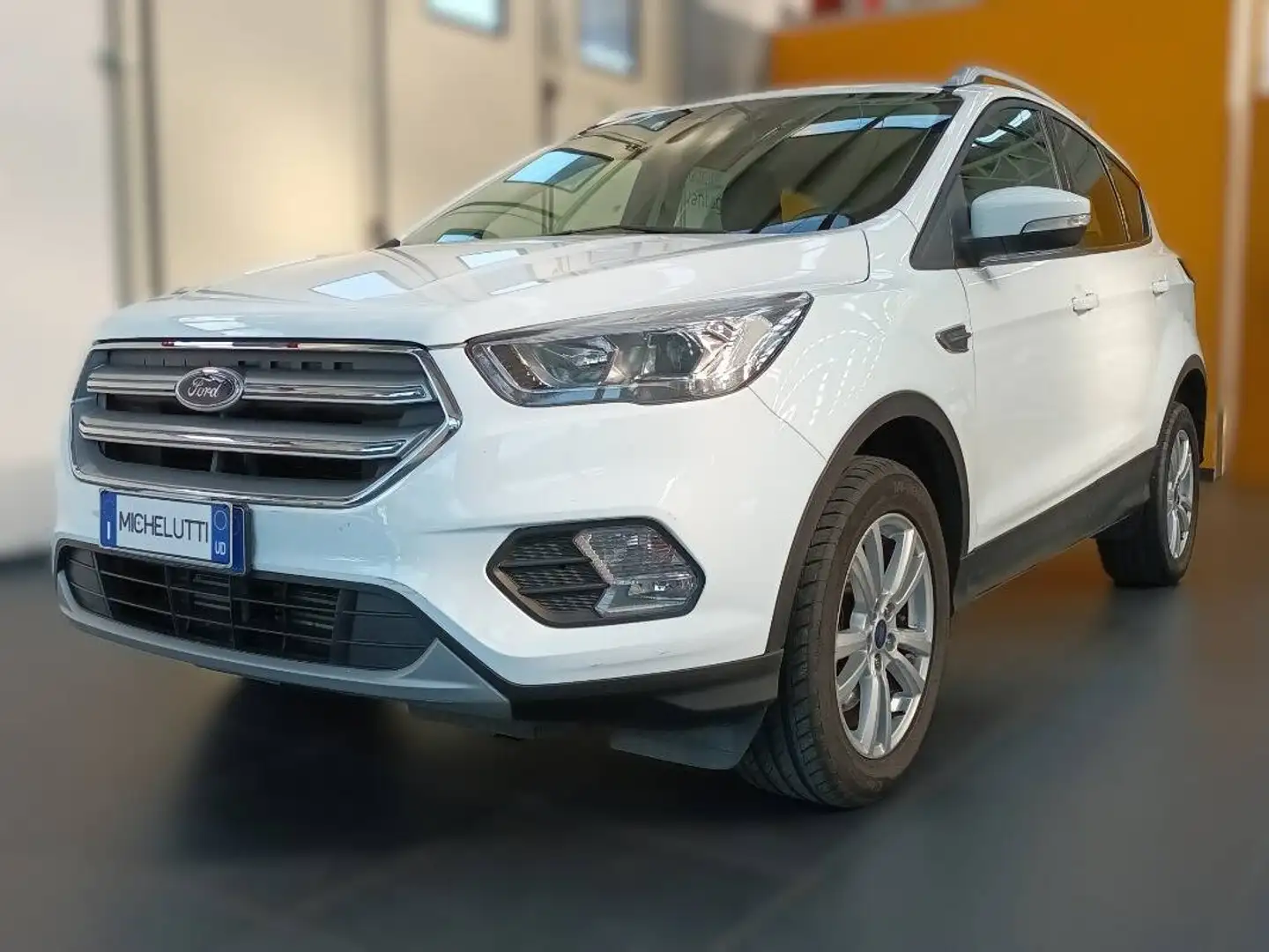 Ford Kuga 2.0 tdci Business 120cv Automatica Blanc - 1