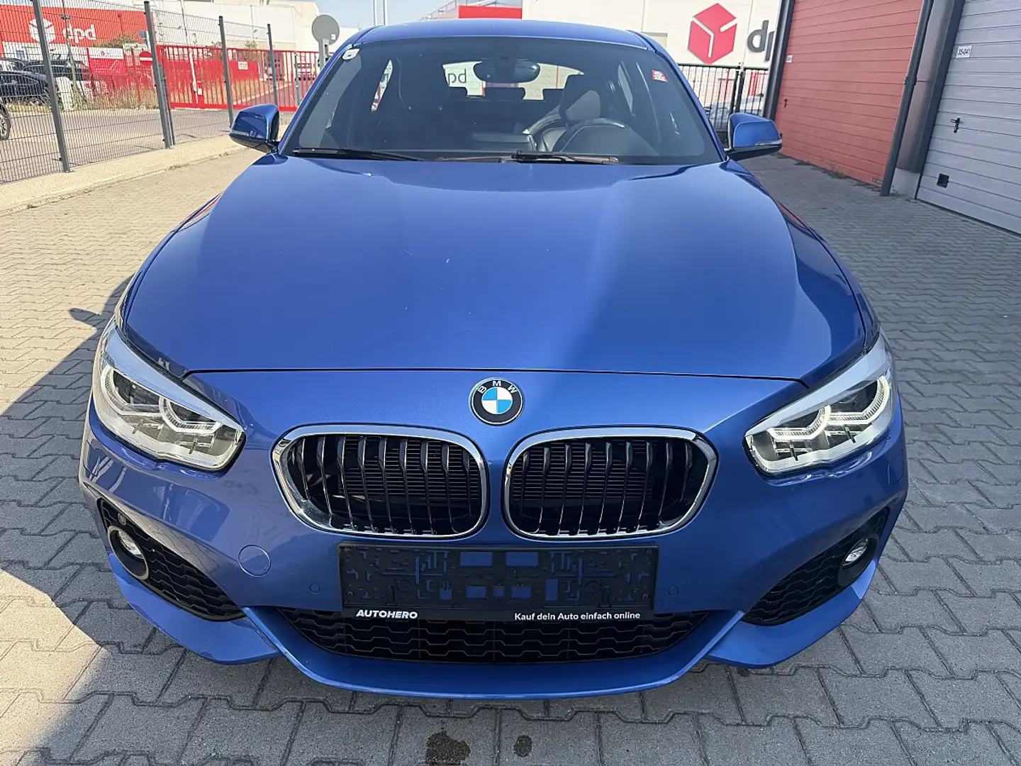 BMW 116 d M Sport Blau - 2