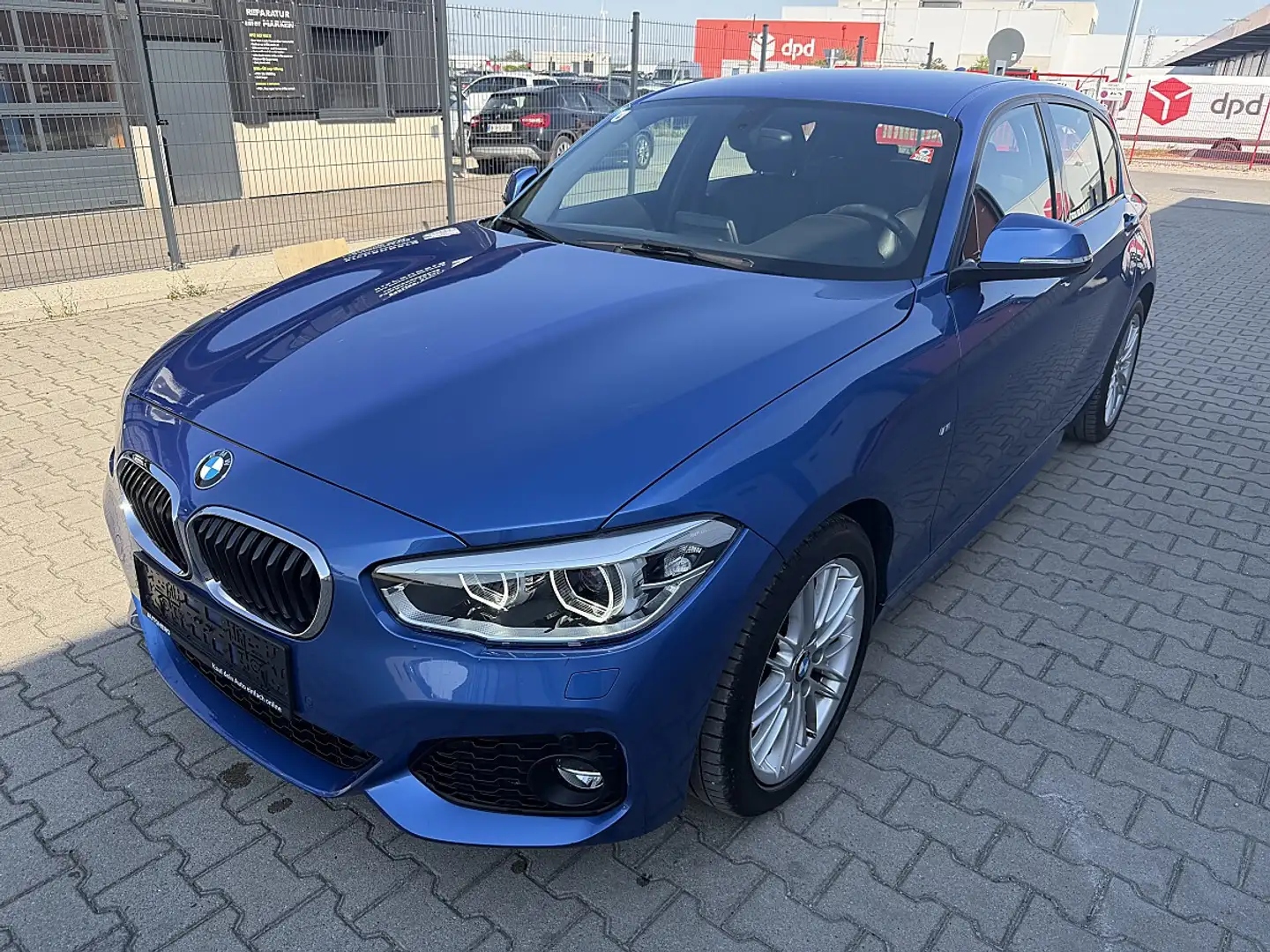 BMW 116 d M Sport Blau - 1