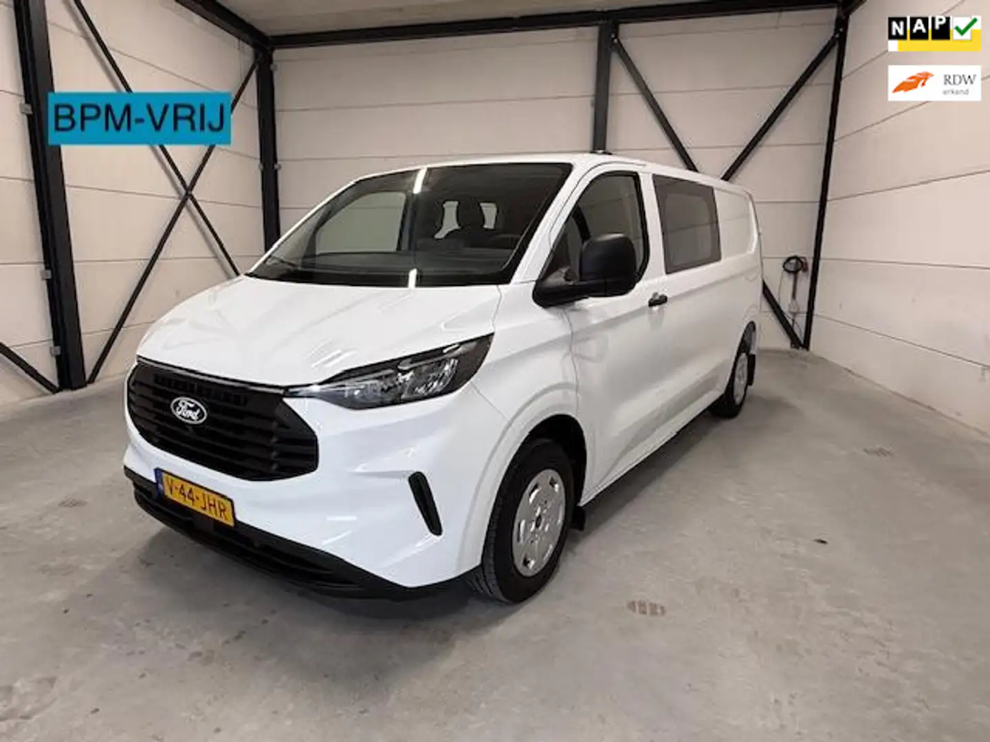 Ford Transit Custom 320 2.0 TDCI L2H1 Trend Dubbel Cabine Automaat BPM Wit - 1