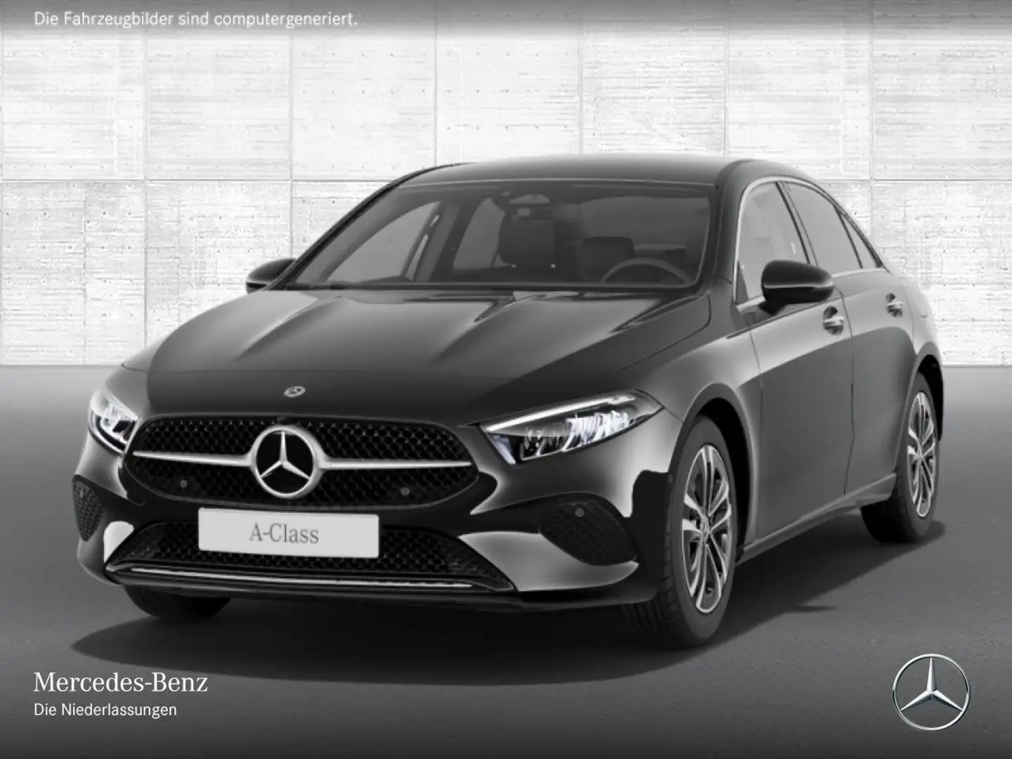 Mercedes-Benz A 220 Lim 4M PROGRESSIVE+LED+KAMERA+TOTW+KEYLESS Noir - 2