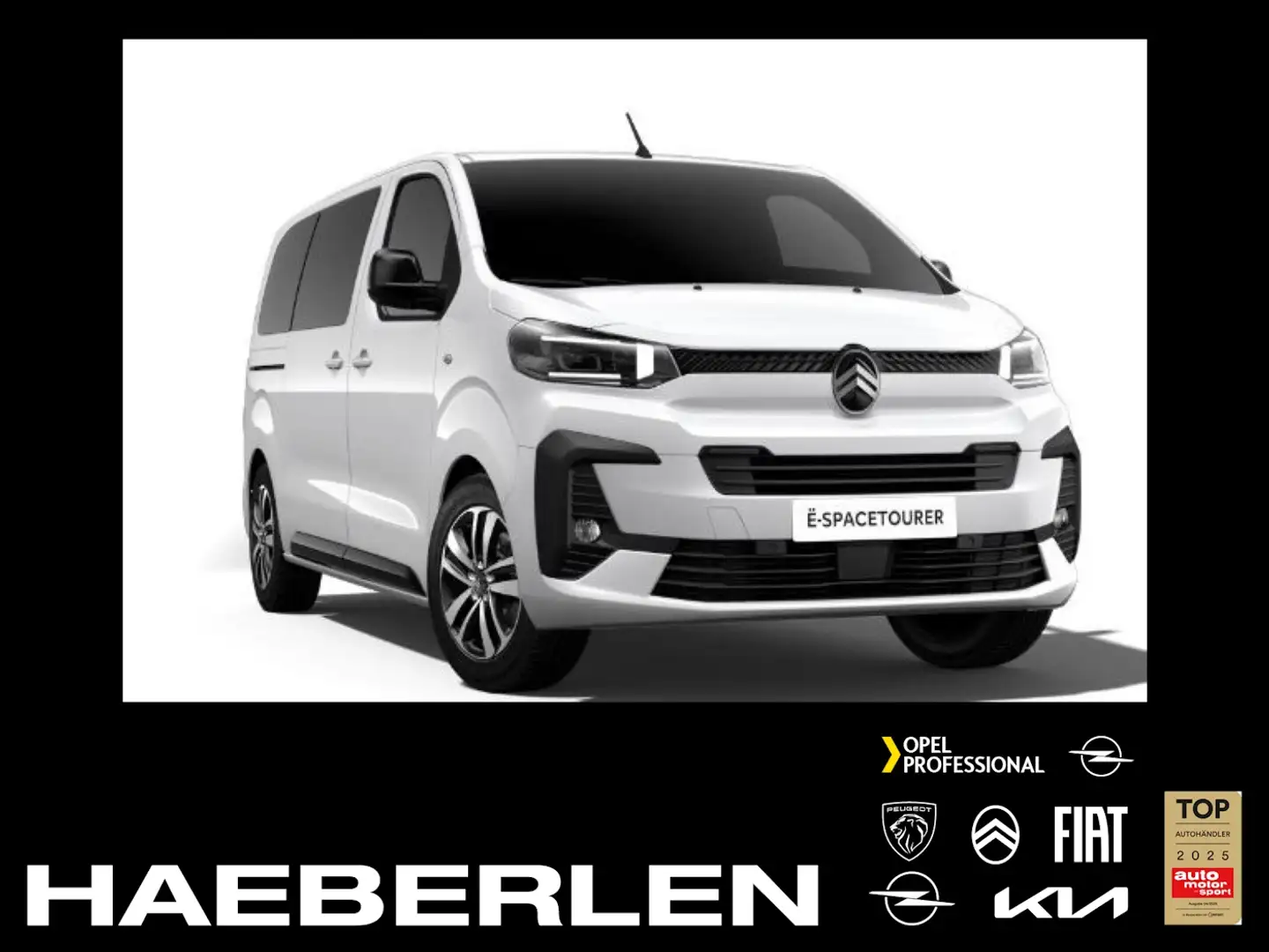 Citroen Spacetourer E M MAX 75kwh *BESTELLER*Aktion* Weiß - 1