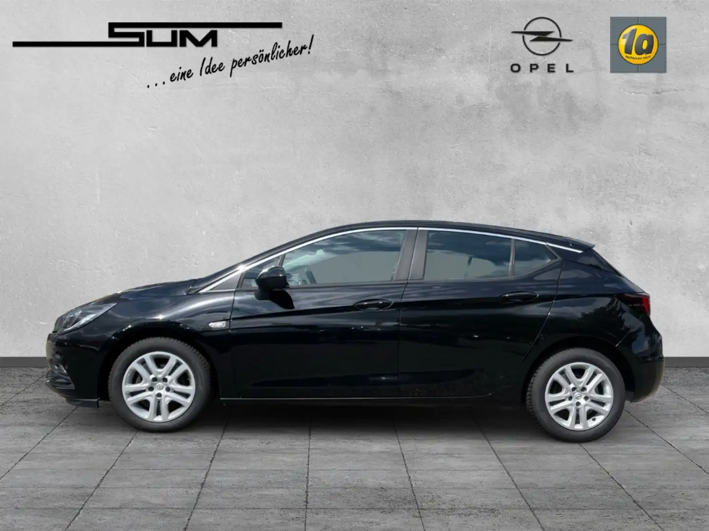 Opel Astra 1.4 Turbo Automatik SHZ LHZ KlimaA PDC USB Negro - 2
