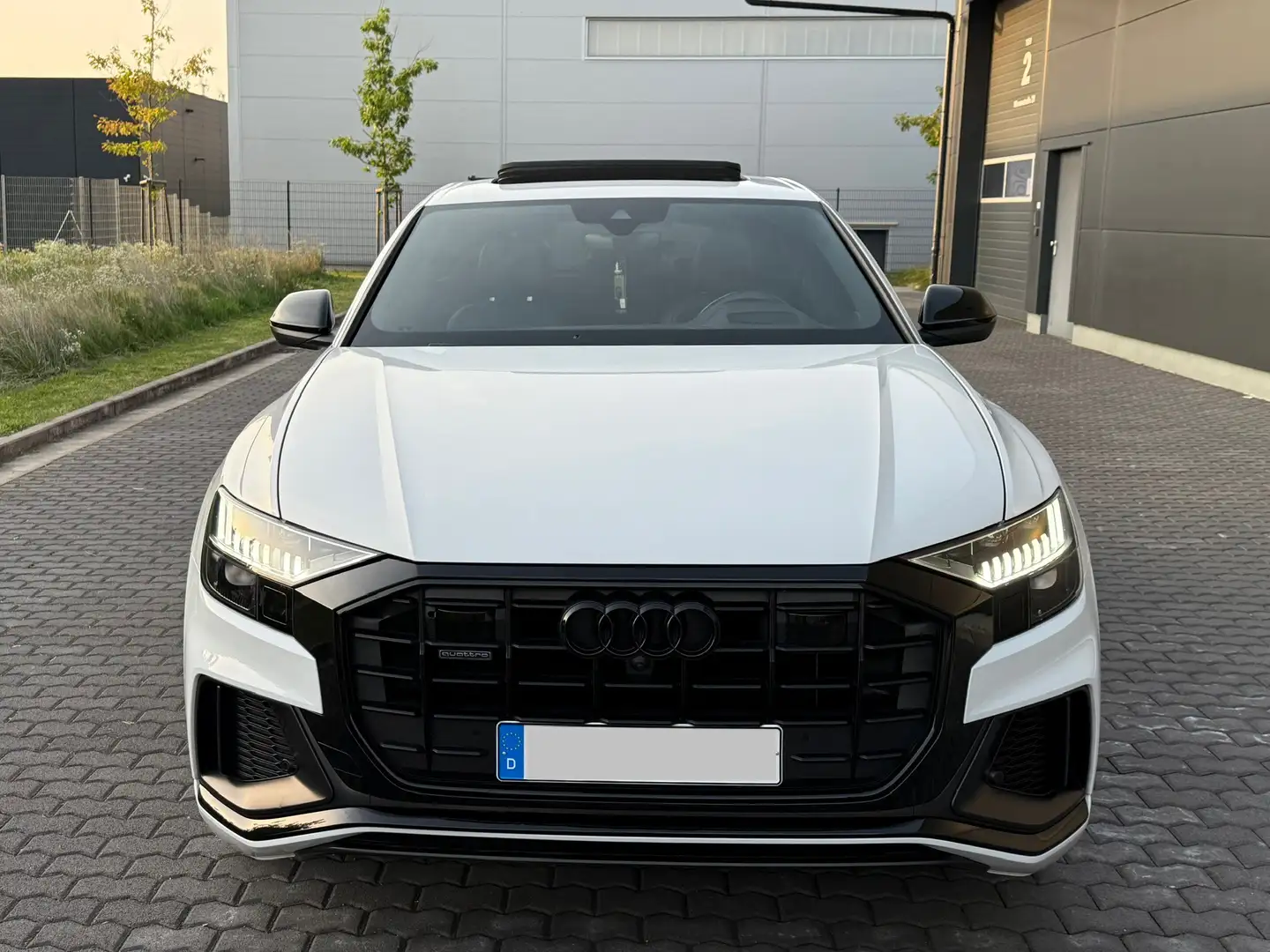 Audi Q8 5OTDI S-line LED Belüftung Masage Matrix B&O Pano Weiß - 2