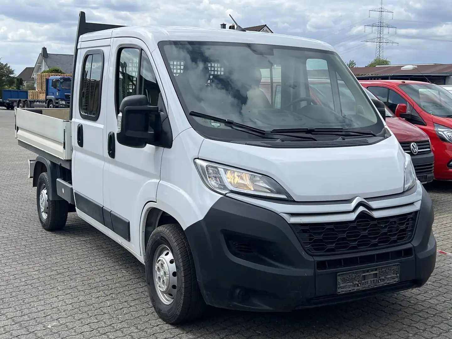 Citroen Jumper Pritsche 2.2 BlueHDi DoKa 7-Sitzer/Klima/AHK/DAB/T Weiß - 2