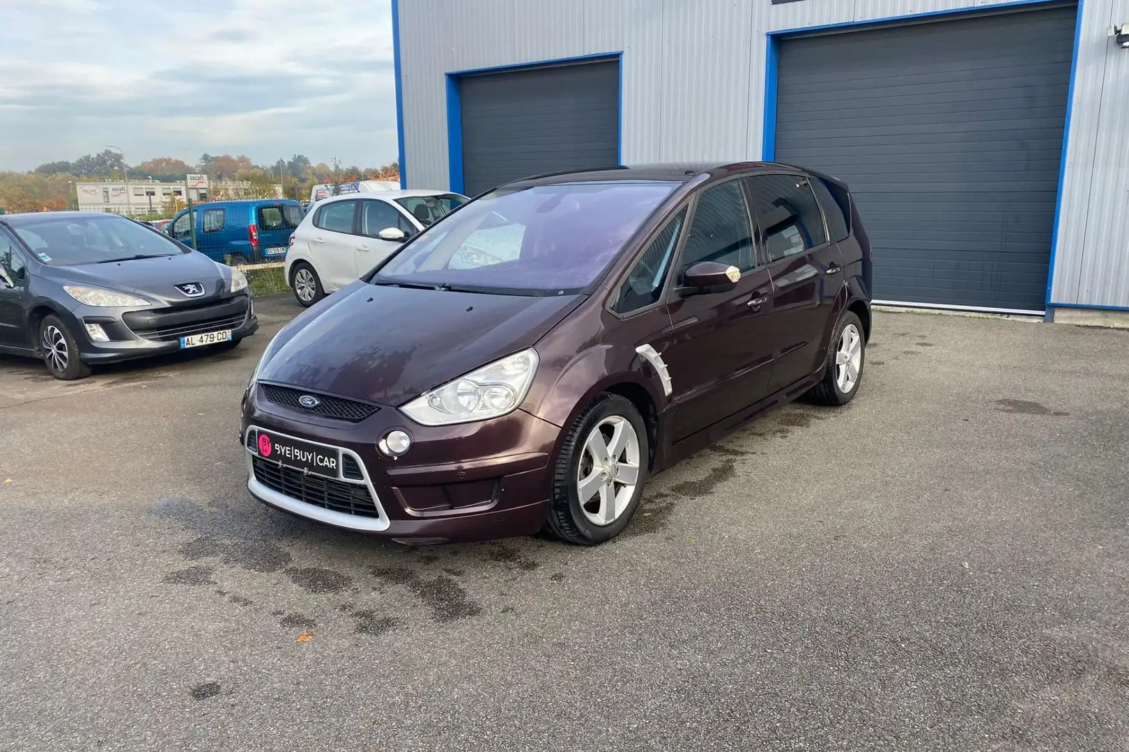 Ford S-Max 2.0 TDCi bv6 140ch Titanium 7 PLACES ATTACHE REMORQUE GARANTIE 12 mois Azul - 1