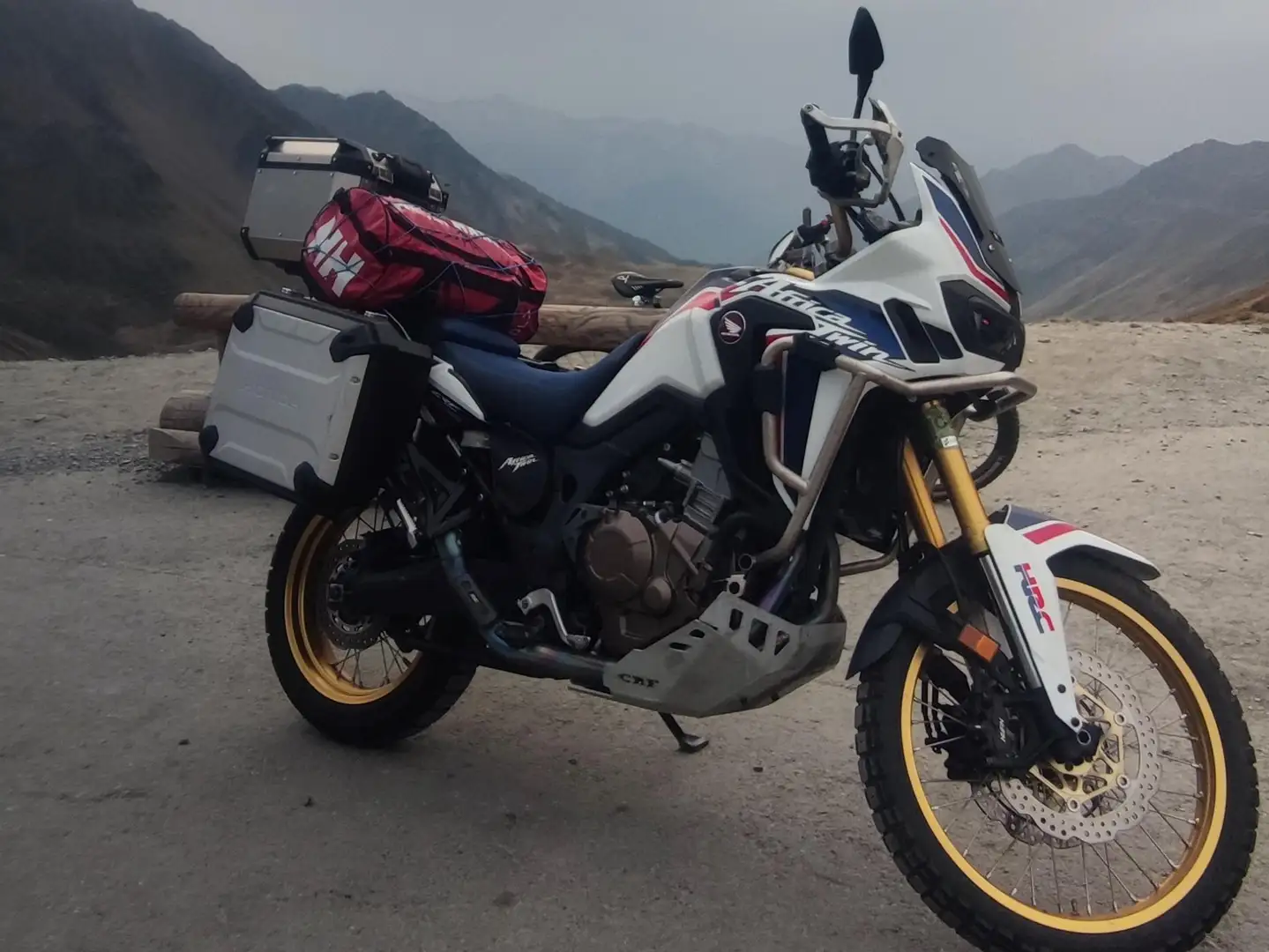 Honda CRF 1000 África Twin 1000 manual Blanco - 2