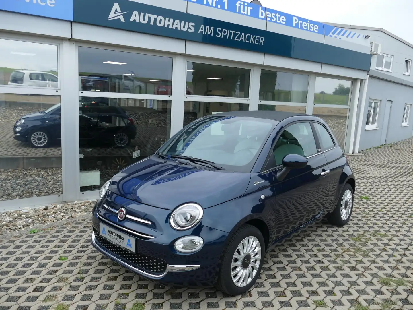 Fiat 500C DolceVita Apple/Android Blau - 2