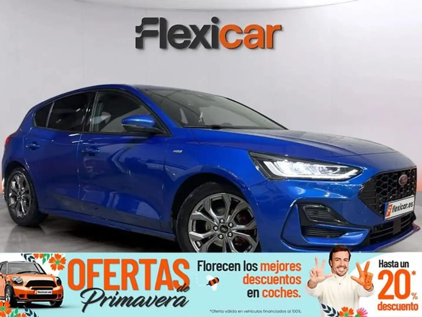Ford Focus 1.0 Ecoboost MHEV 114kW ST-Line X Blau - 1