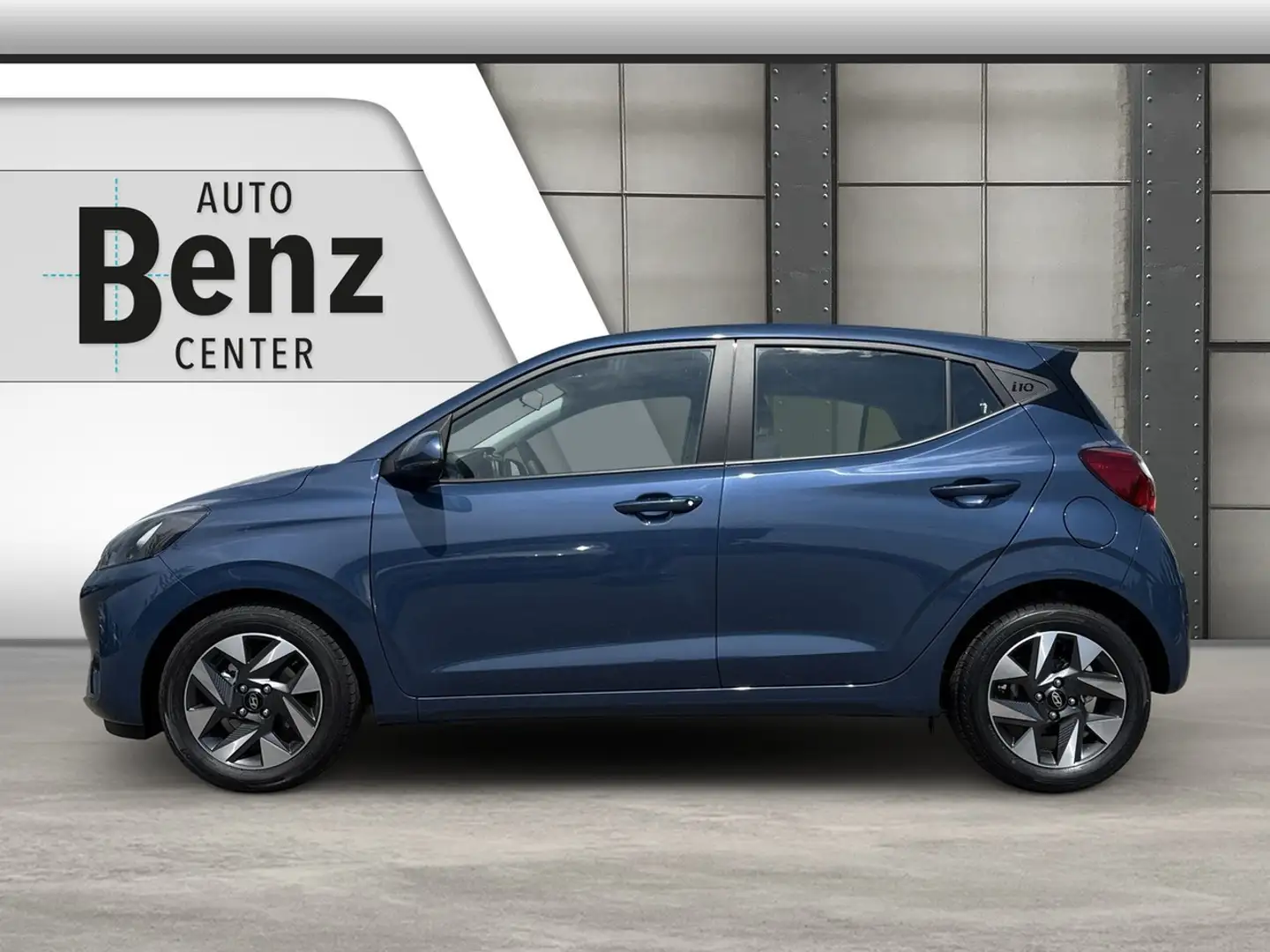 Hyundai i10 1.2 TREND AMT *NAVI*SITZHEIZUNG*R-KAMERA* Klima Bleu - 2