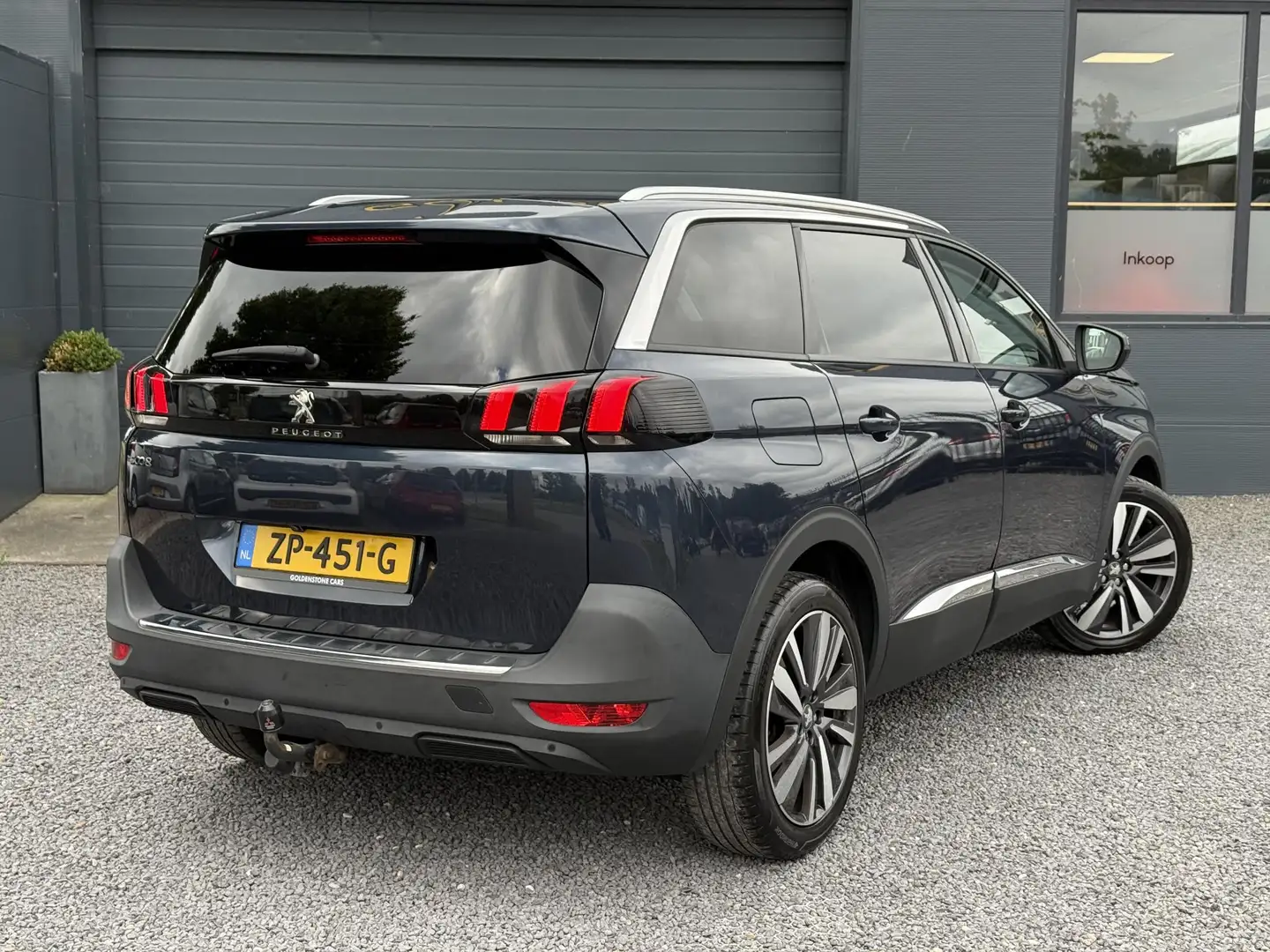 Peugeot 5008 1.2 PureTech Allure 7 persoons,Automaat,2e Eigenaa Blauw - 2